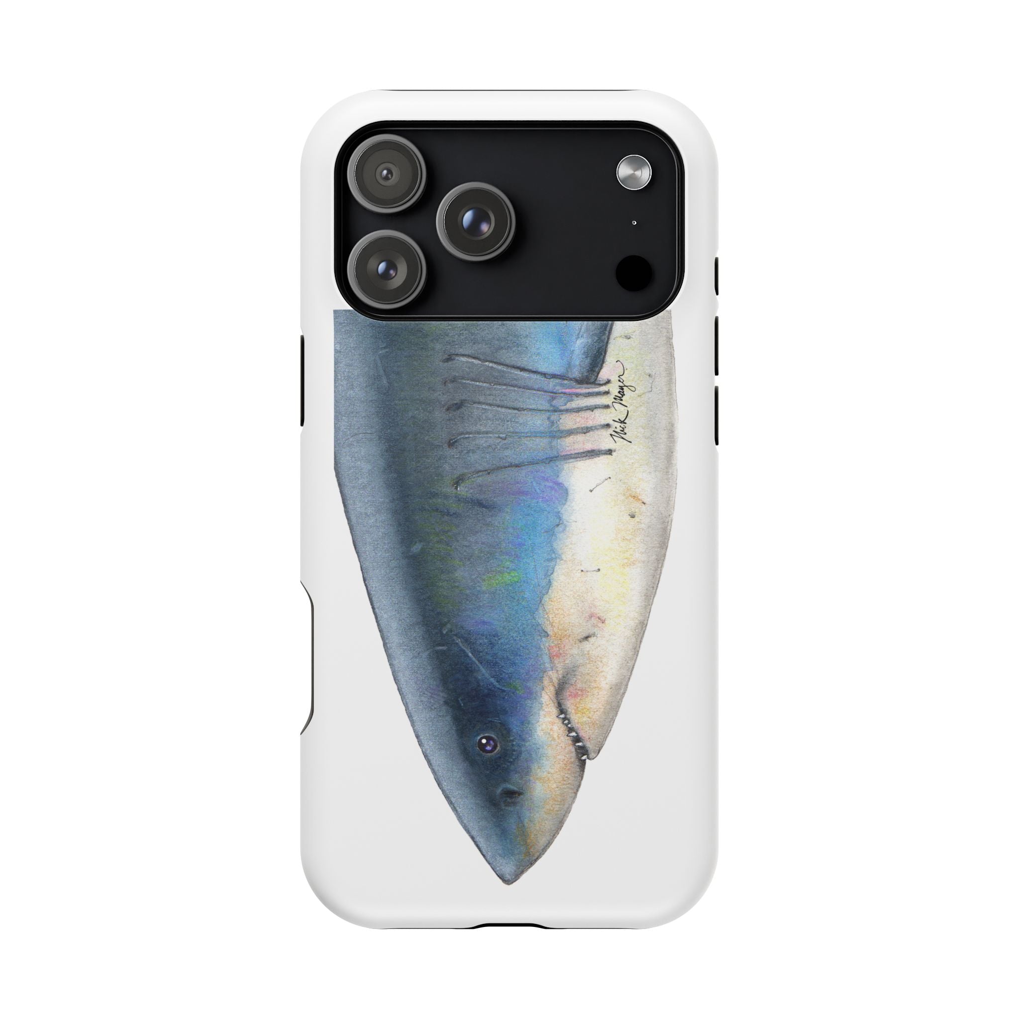 Great White Shark Face MagSafe iPhone Case