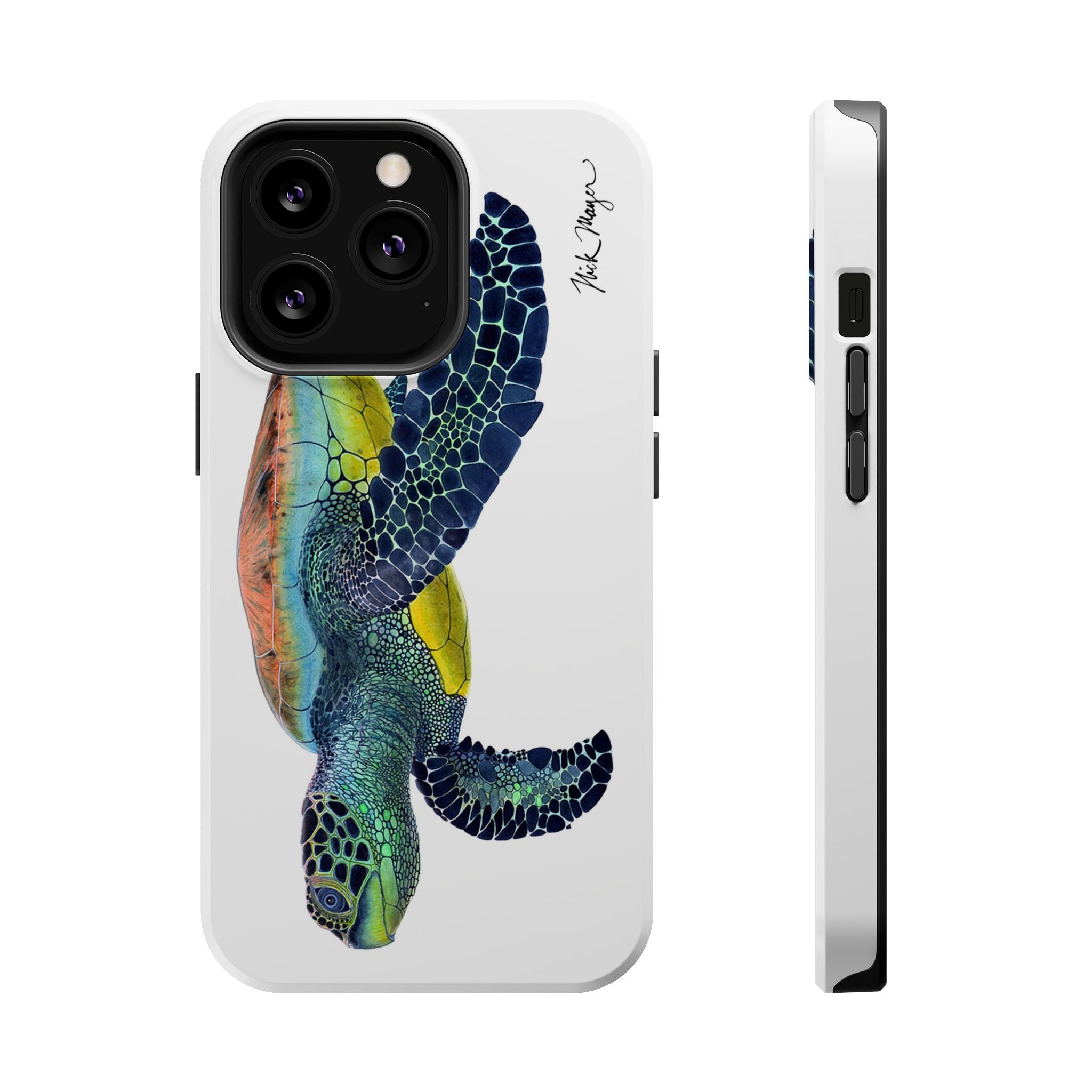 Green Sea Turtle II MagSafe iPhone Case