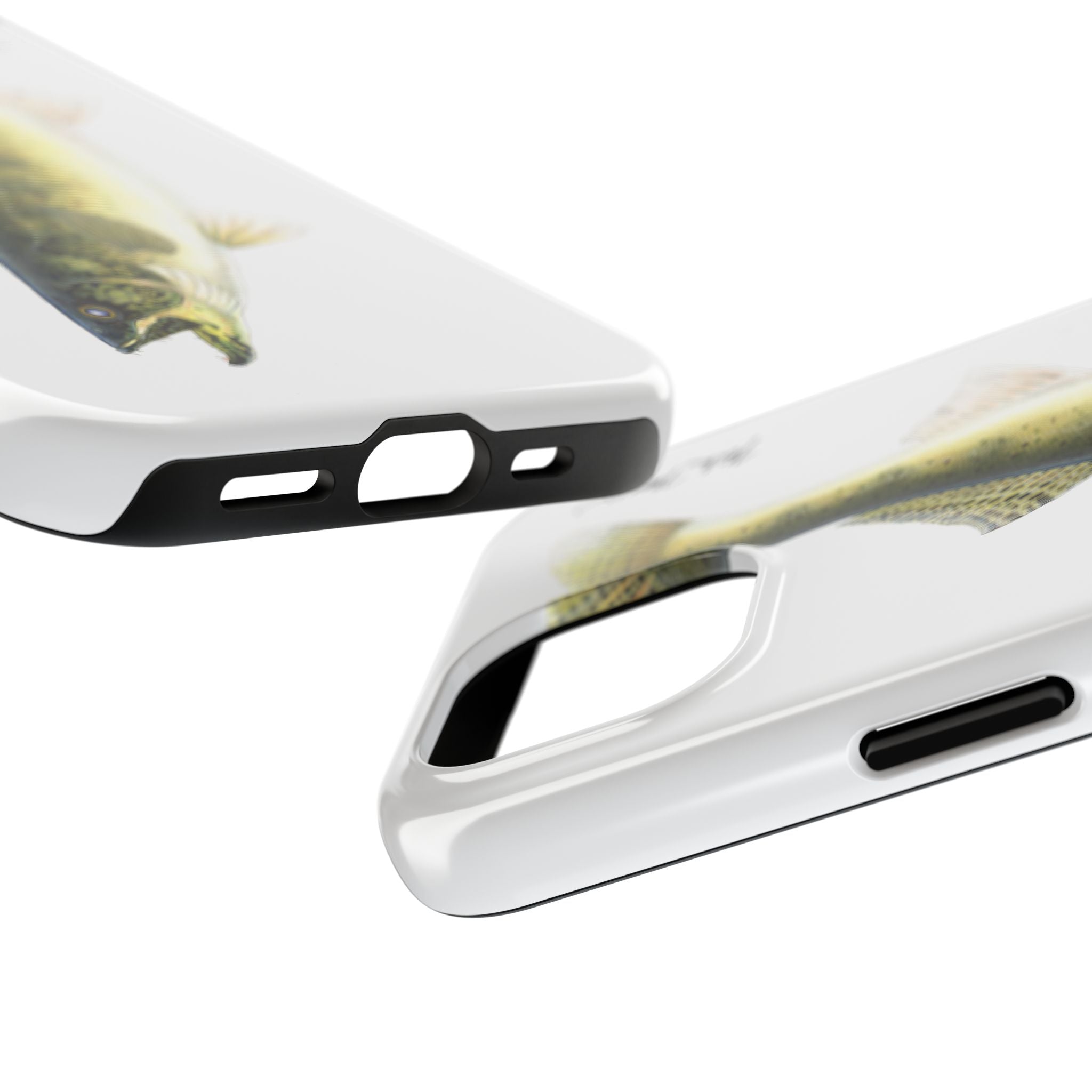 Walleye White Phone Case (iPhone)