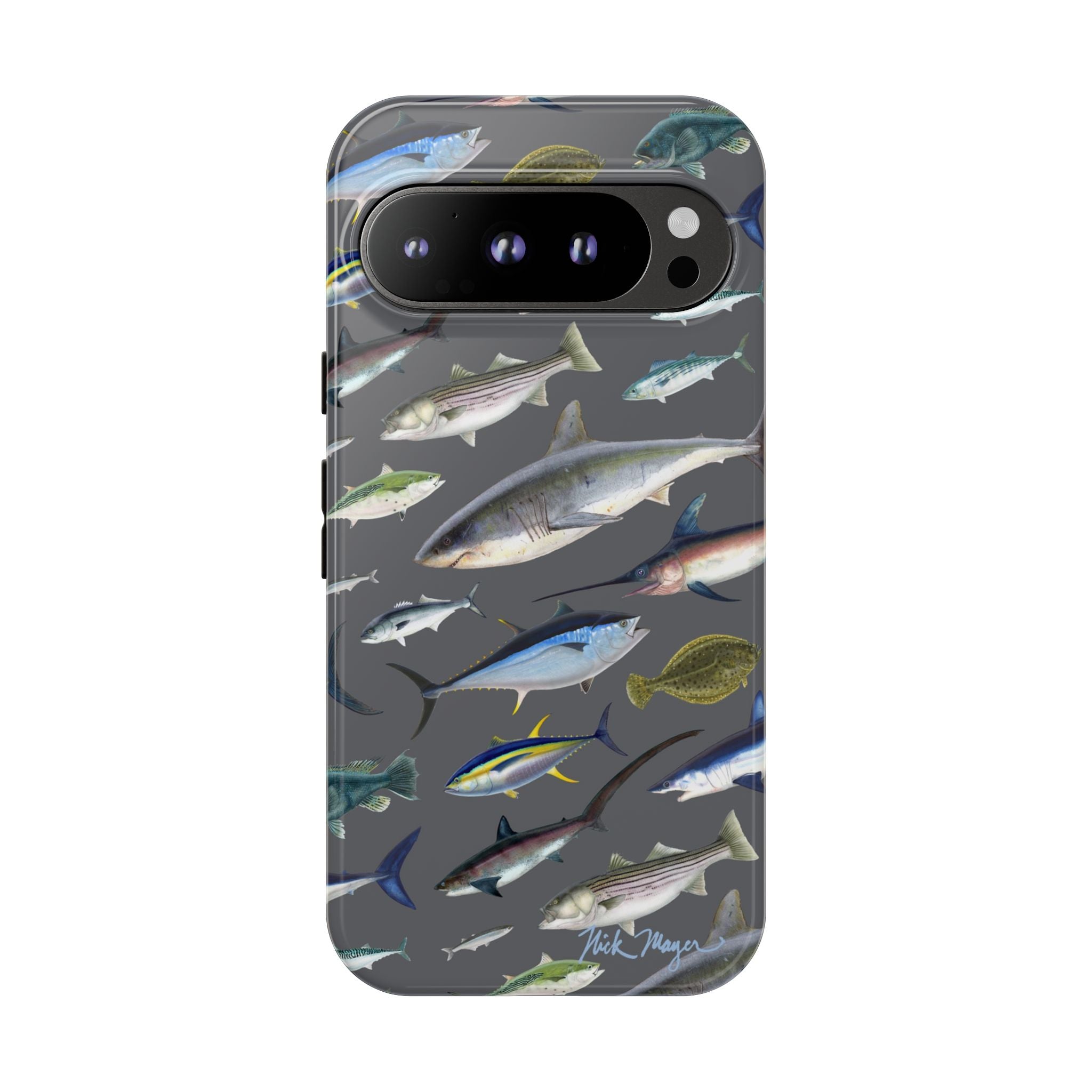 New England Offshore Fish Grey Phone Case, NEW!  (Samsung)