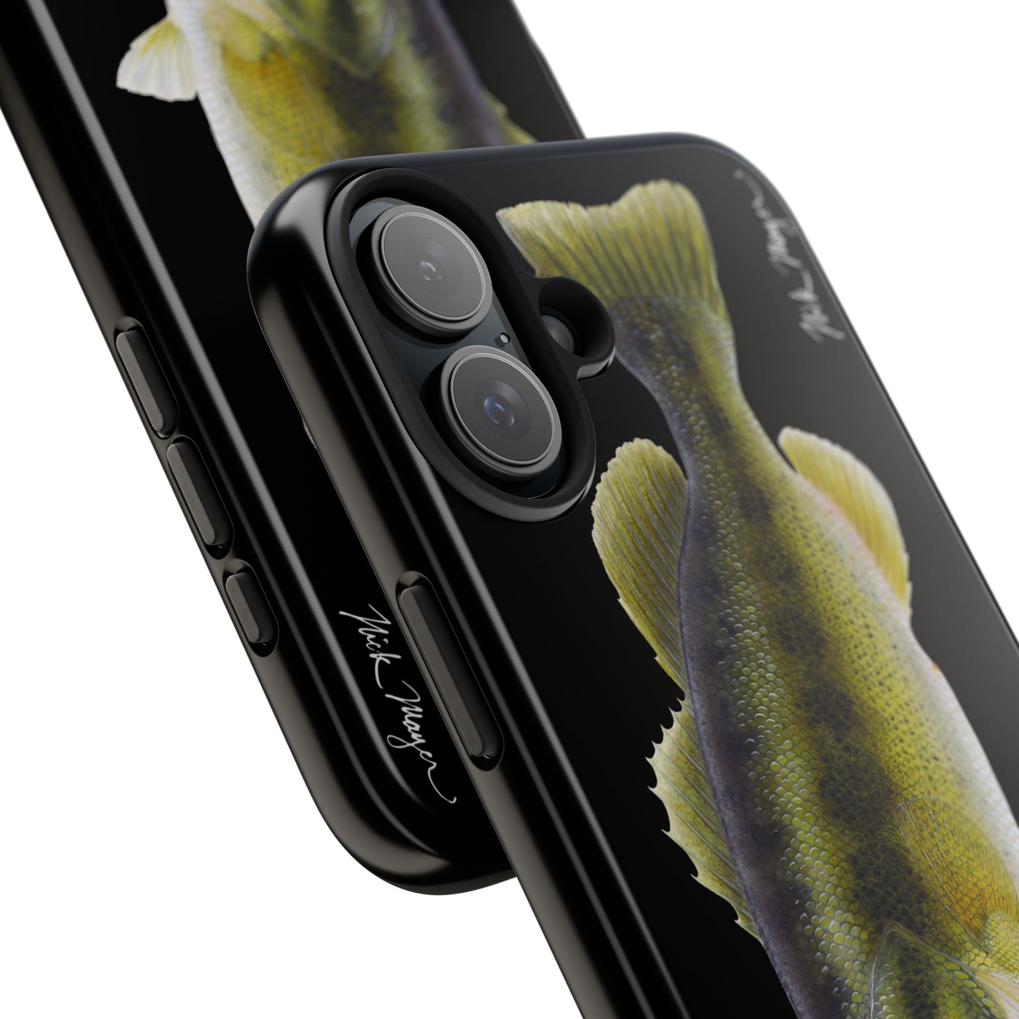 Largemouth Bass Black Phone Case (iPhone)