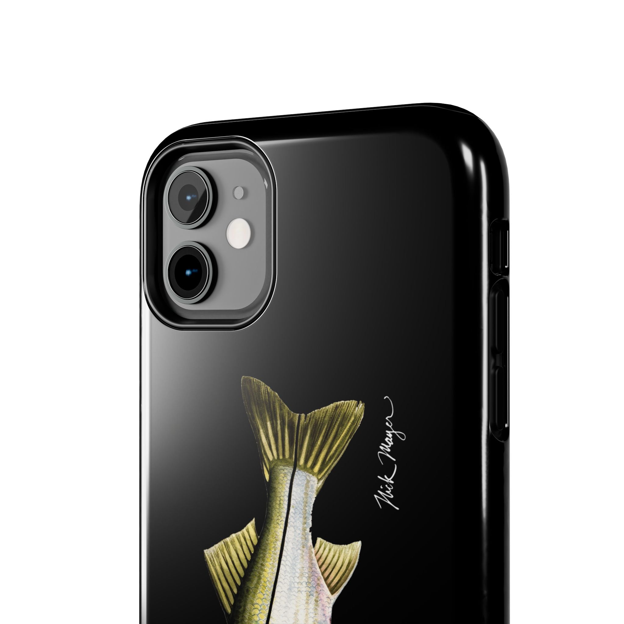 Snook Black Phone Case (iPhone)