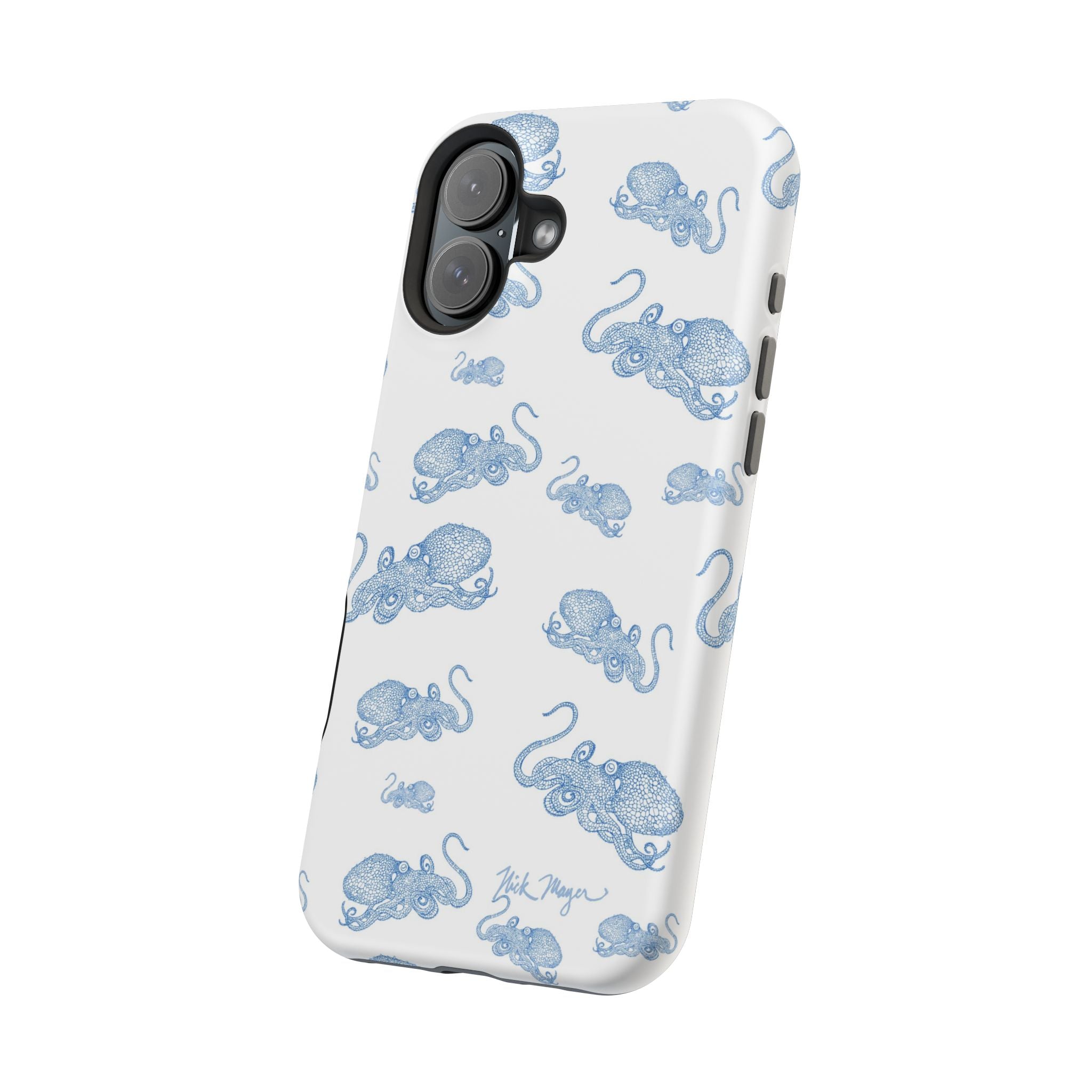 NEW Blue Octopus 2 MagSafe iPhone Case