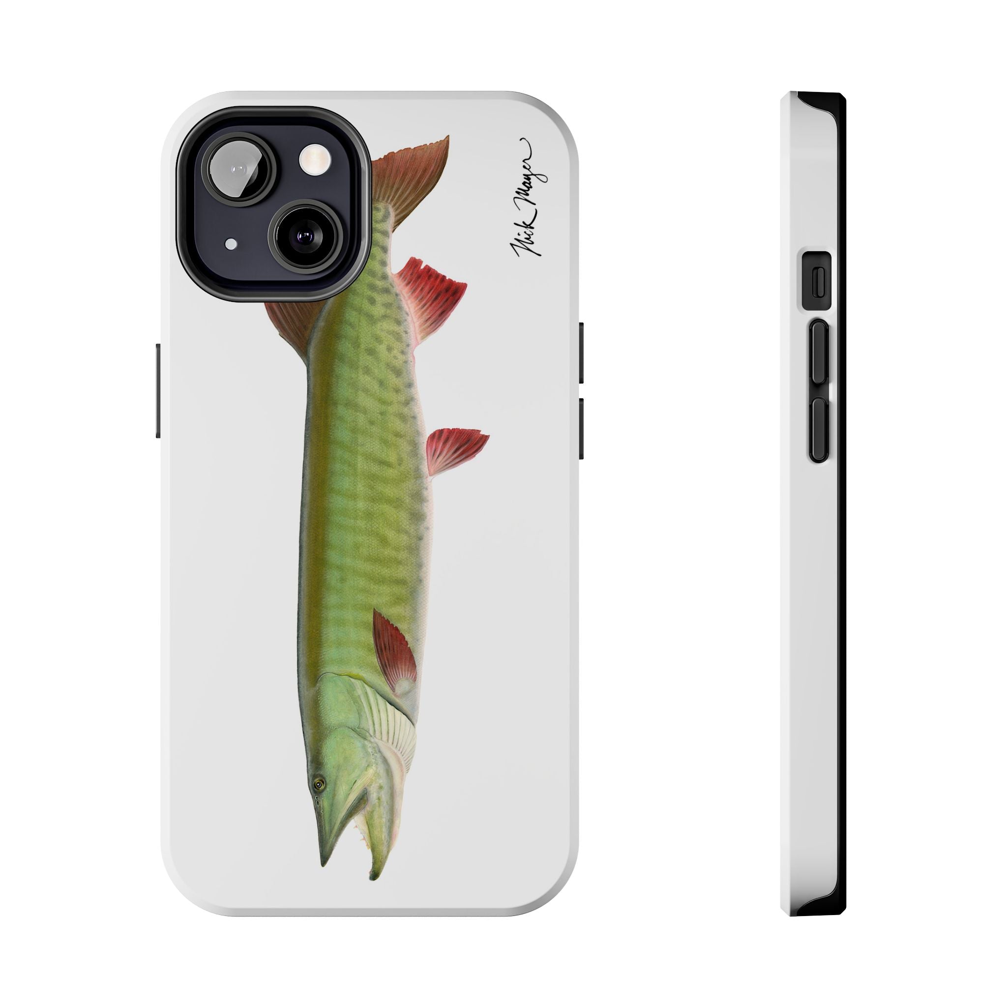 Trophy Muskie White Phone Case (iPhone)