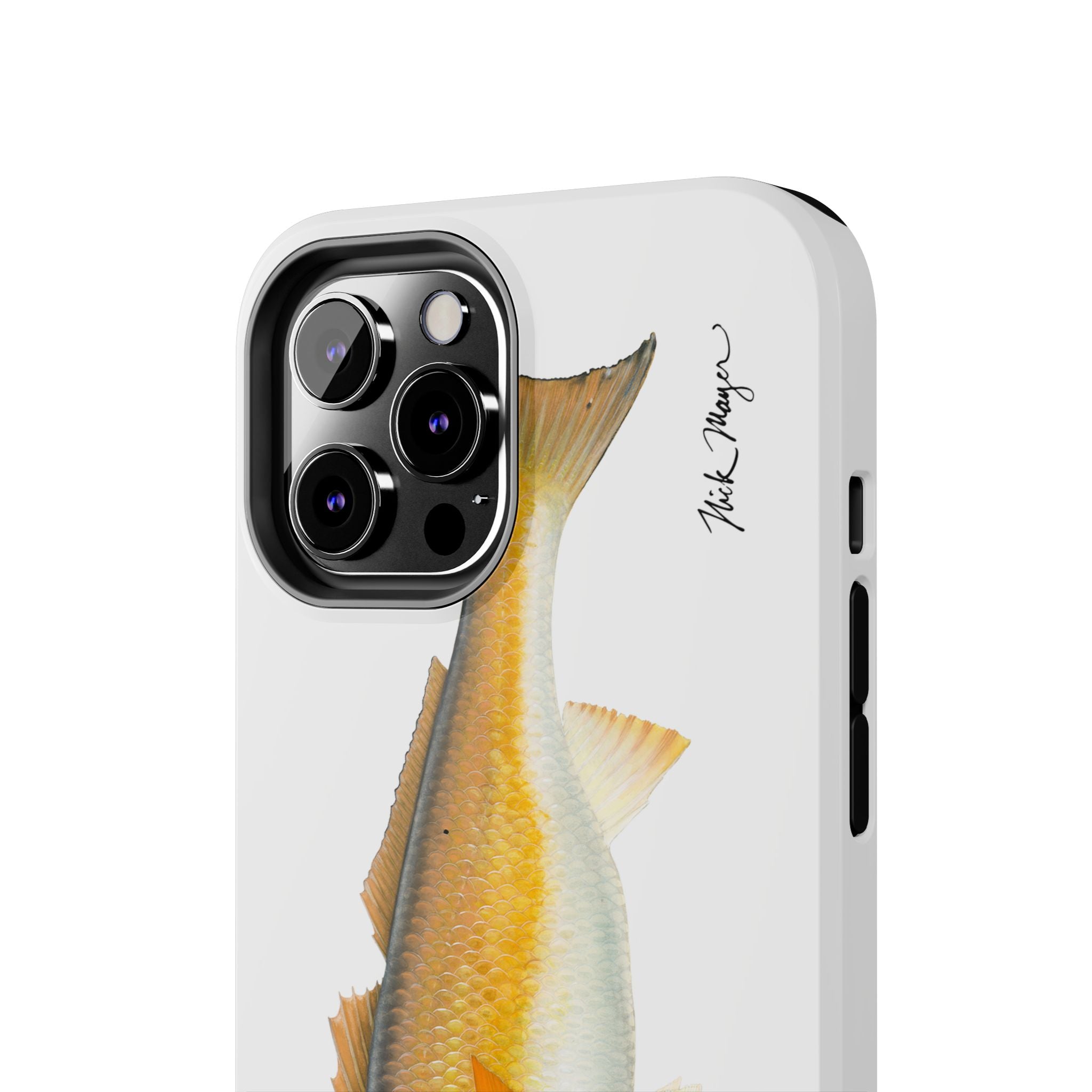 Bull Redfish White Phone Case (iPhone)