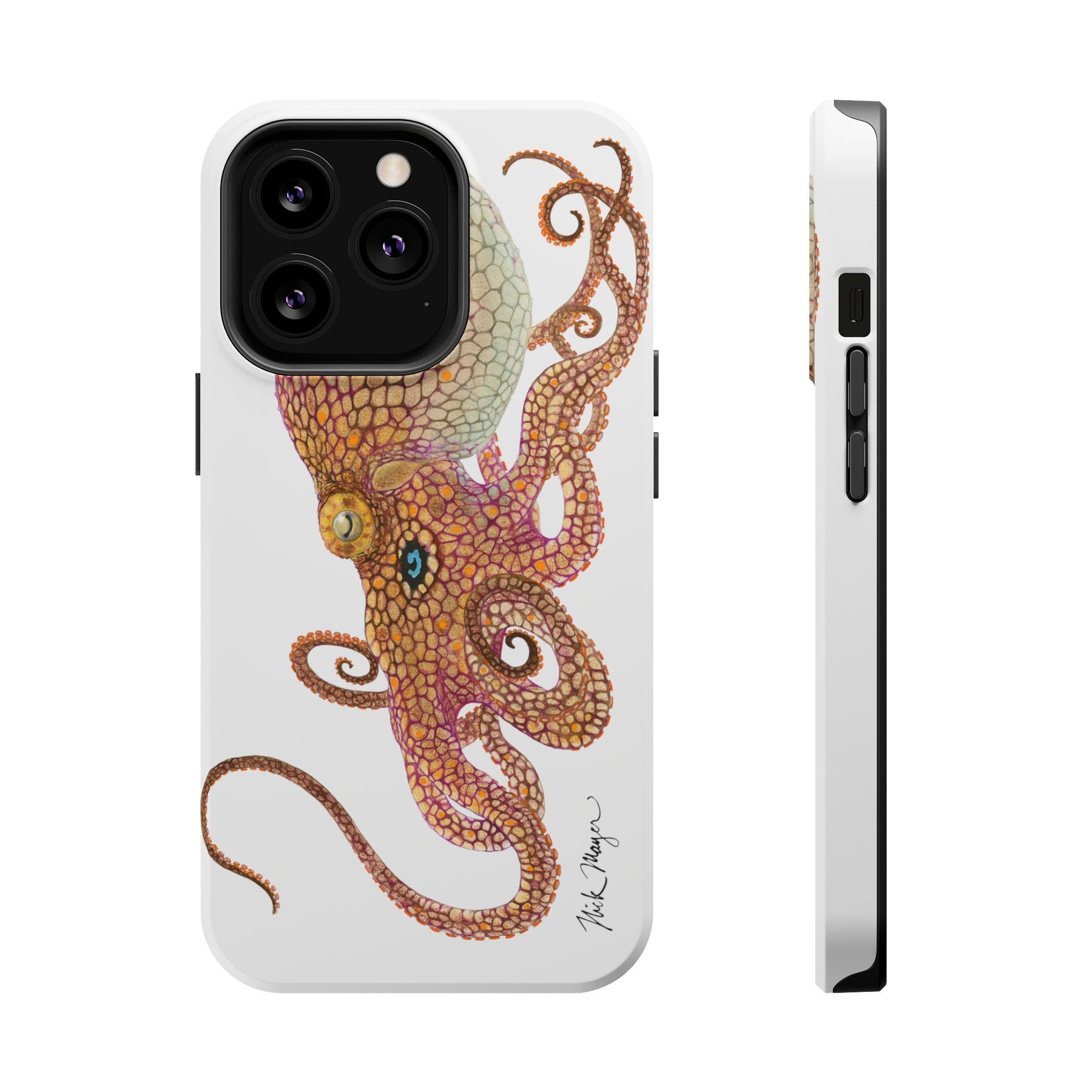 Two Spot Octopus MagSafe iPhone Case