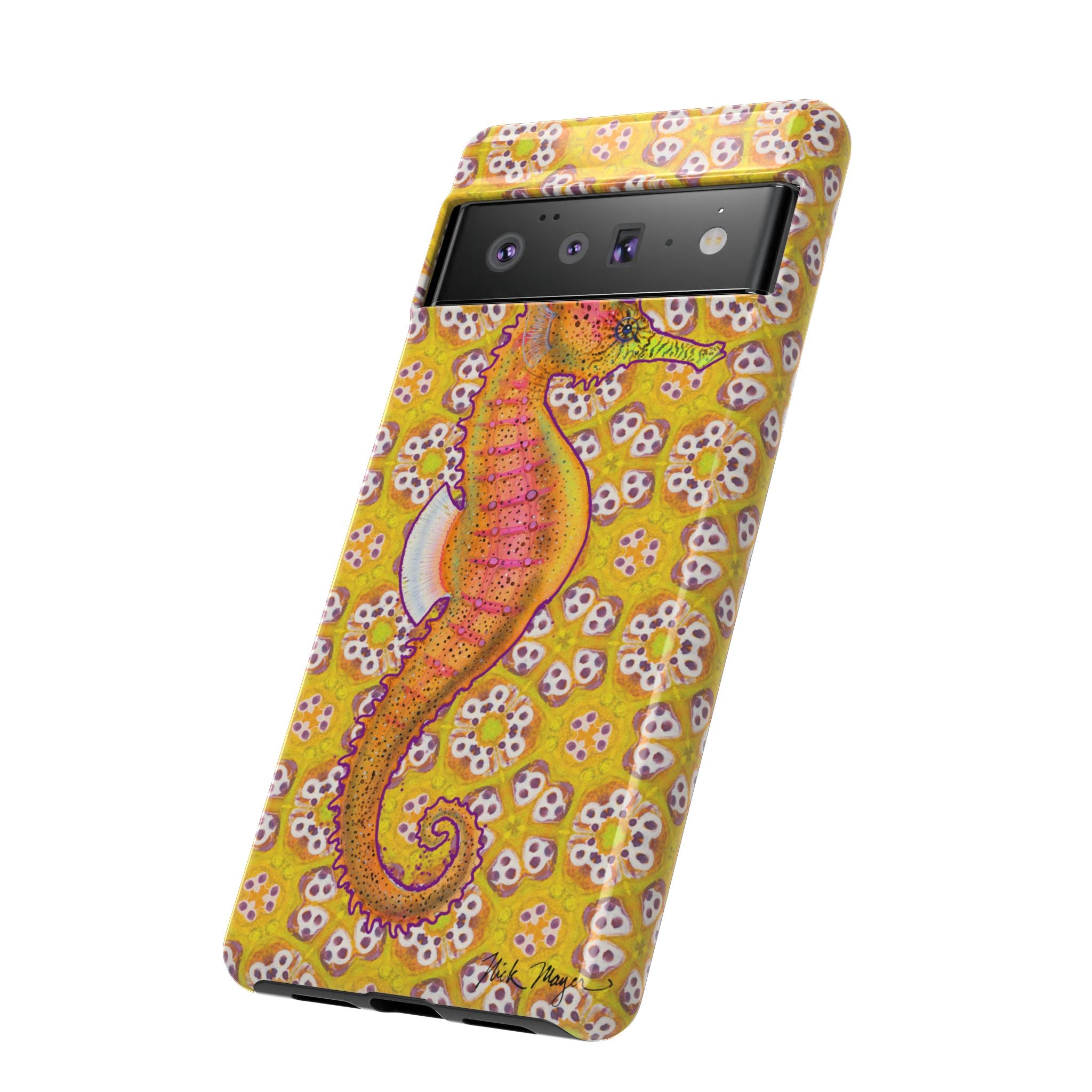 Psychedelic Seahorse Phone Case (Samsung) Printify