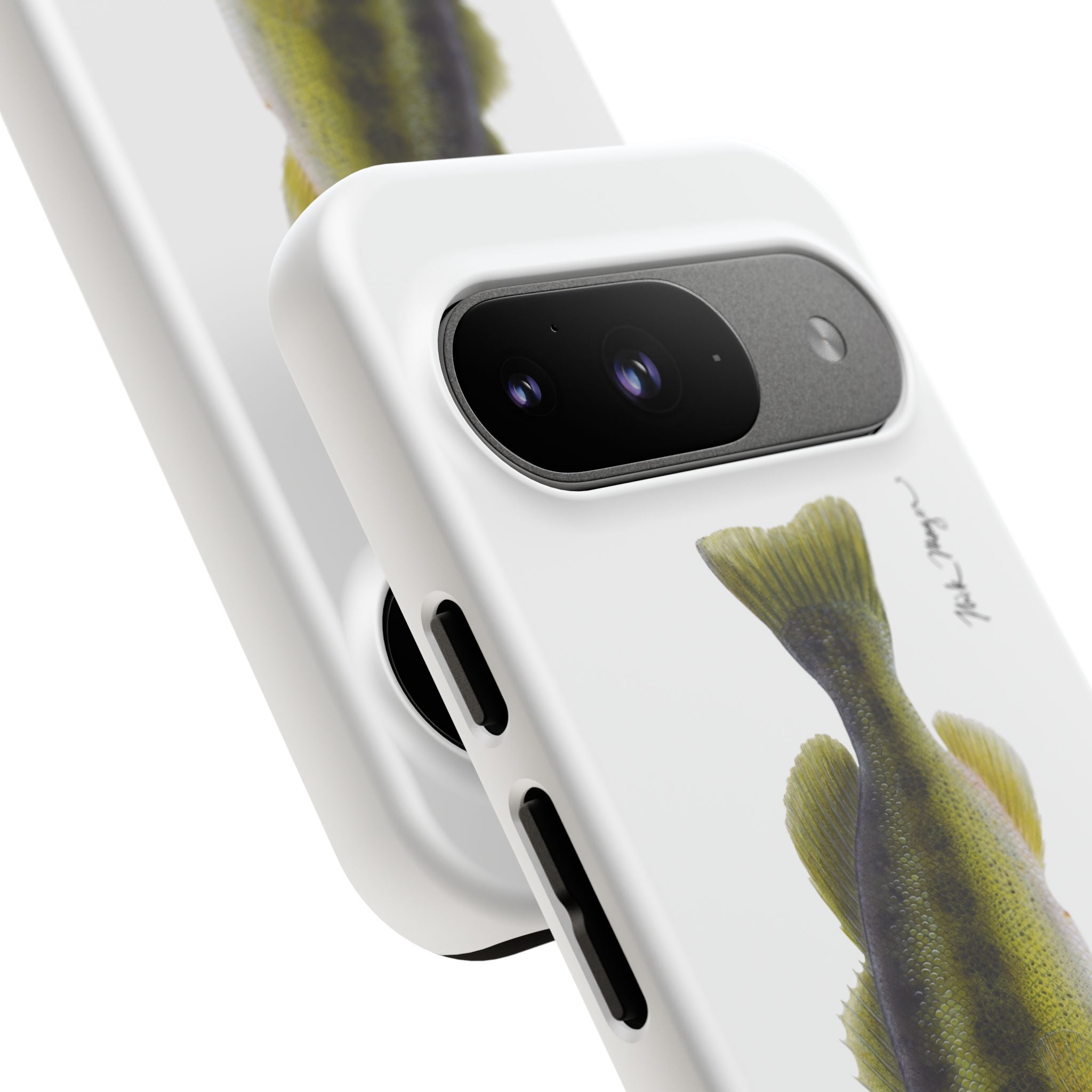 Largemouth Bass White Phone Case (Samsung) Printify