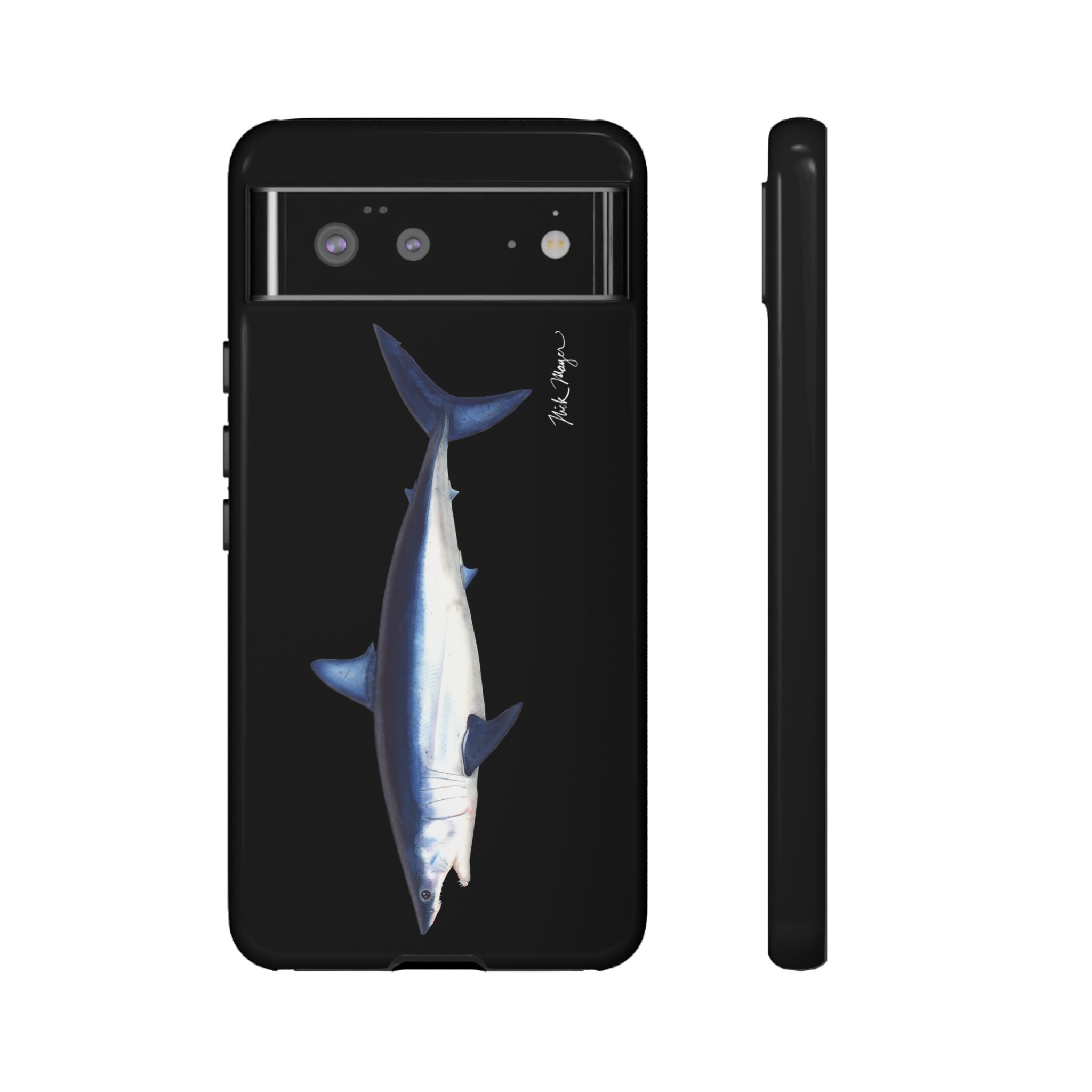 Mako Shark Black Phone Case (Samsung)