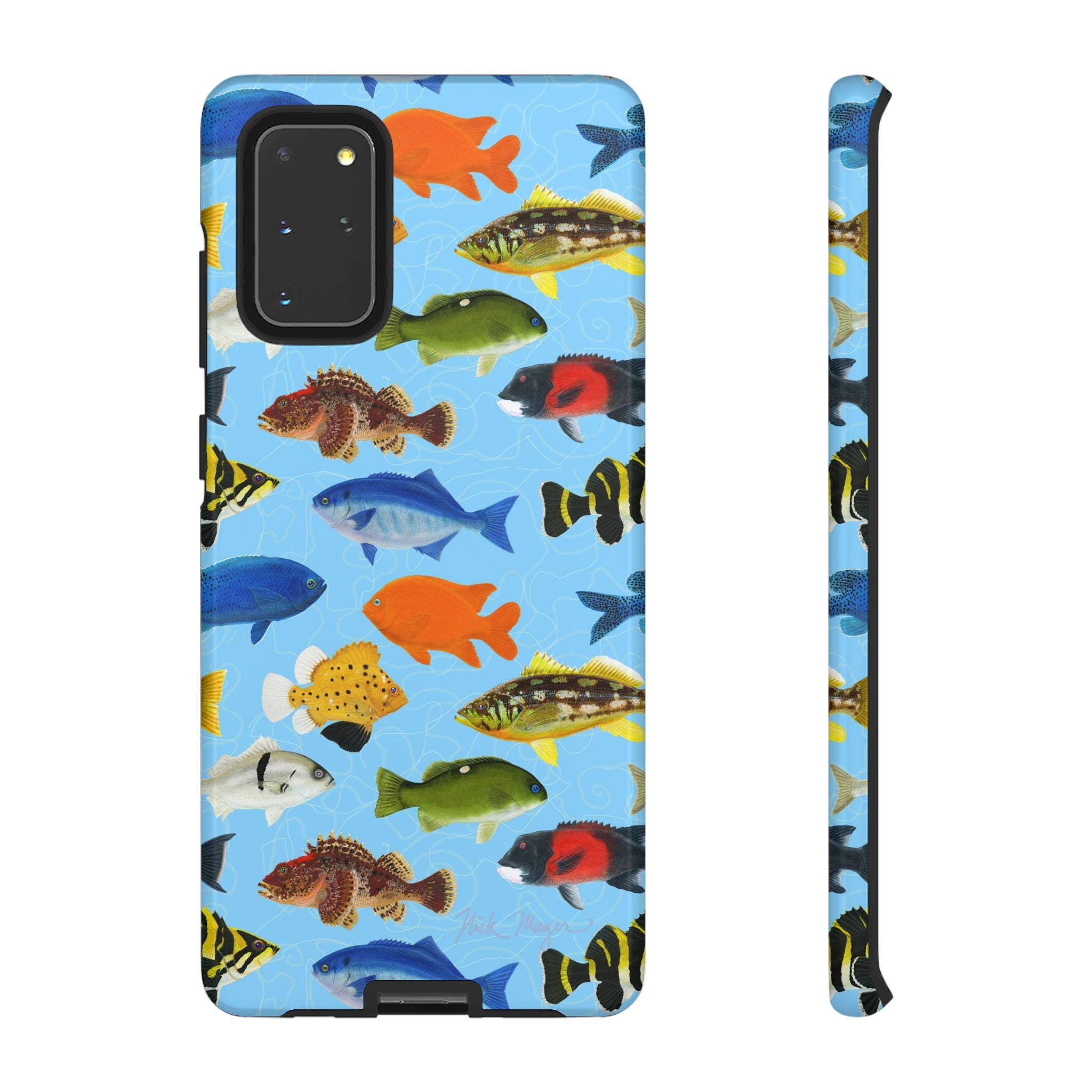 NEW California Fish Blue Phone Case (Samsung)
