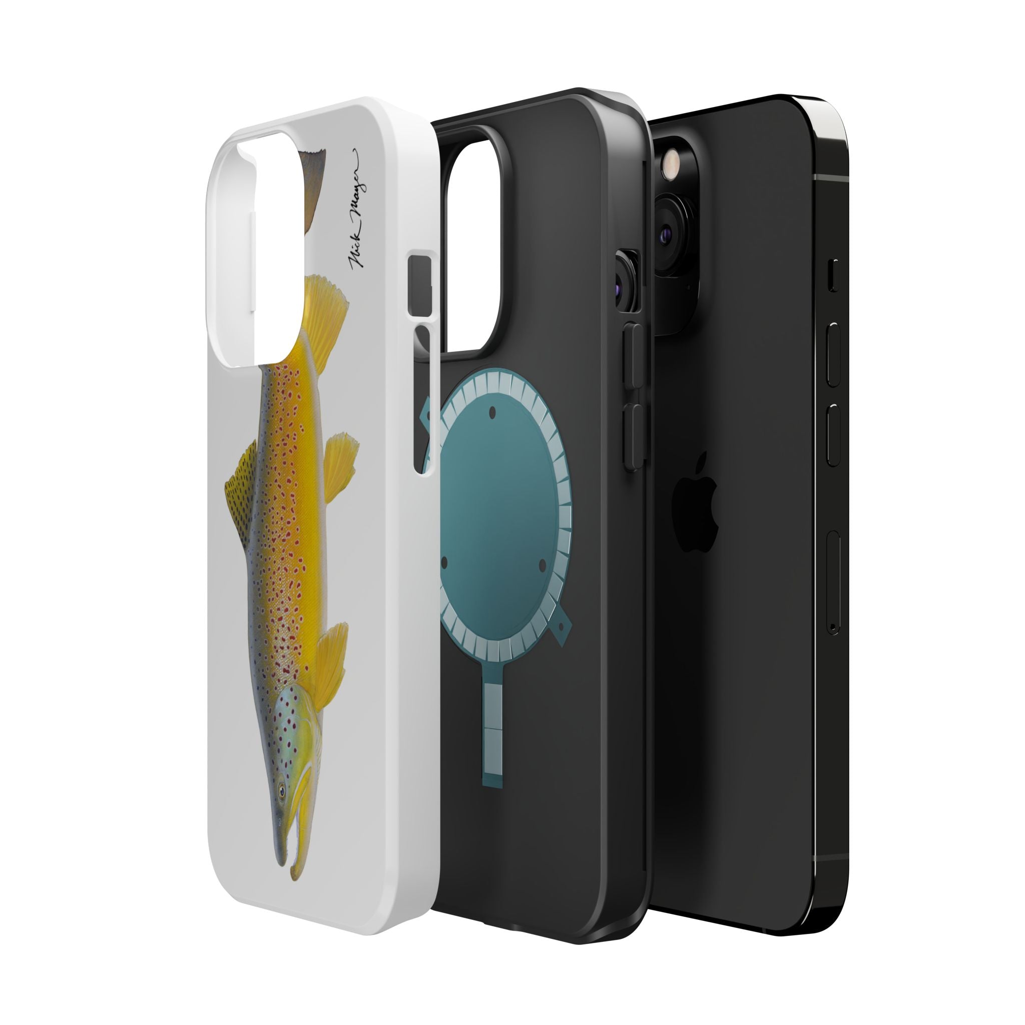 Brown Trout 3 MagSafe iPhone Case