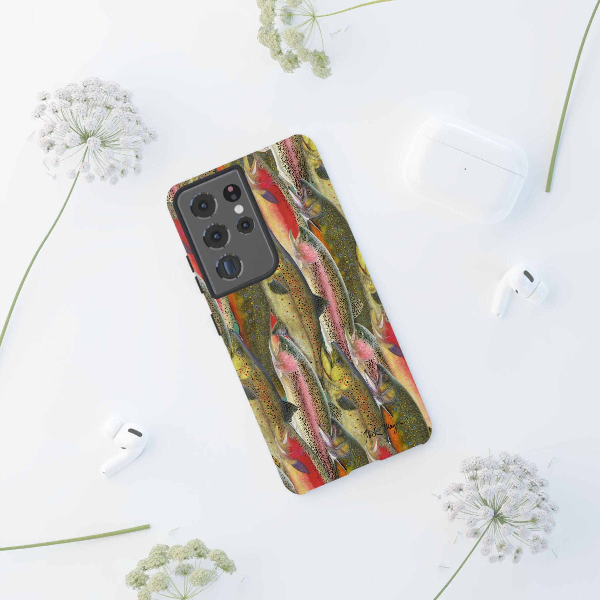 NEW Trout Angler Phone Case (Samsung) Printify