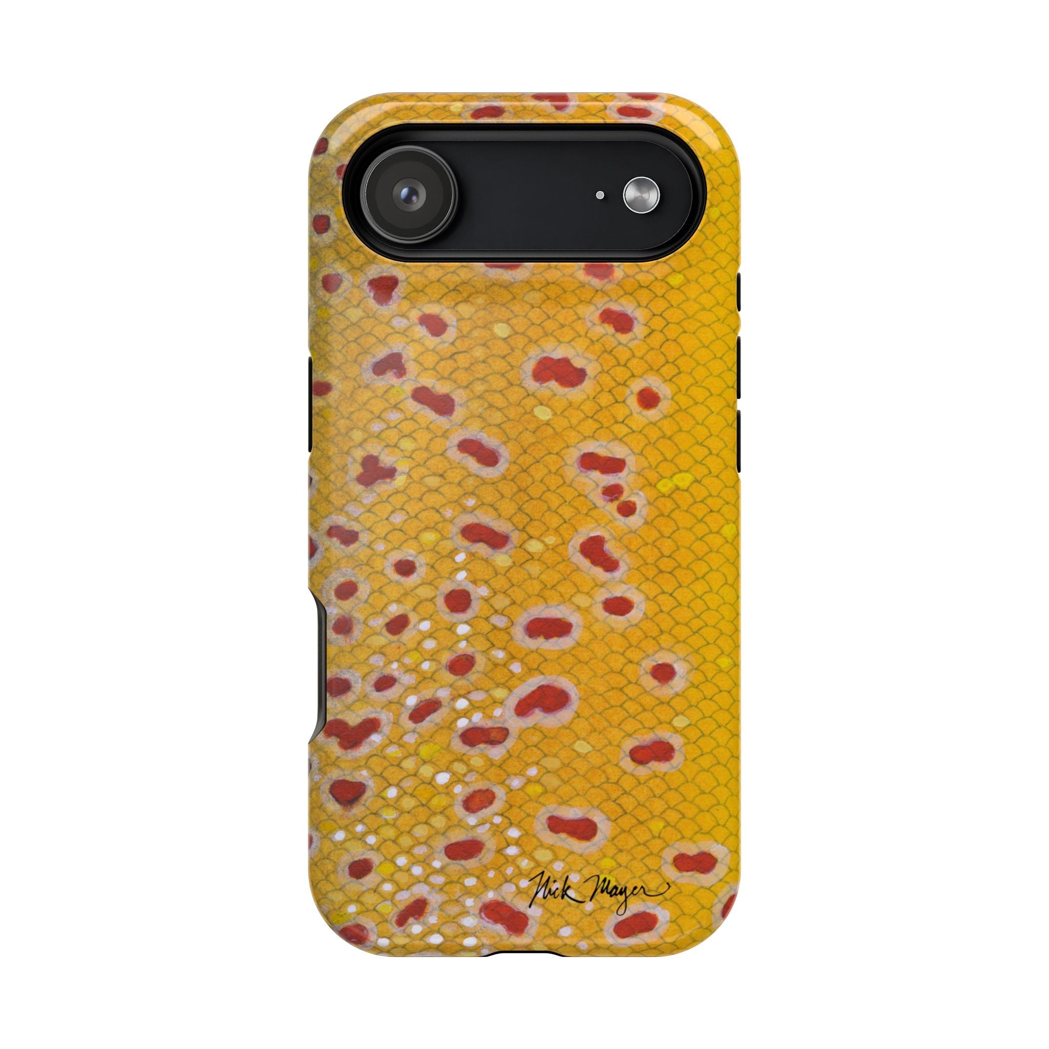 Brown Trout 3 Skin MagSafe iPhone Case