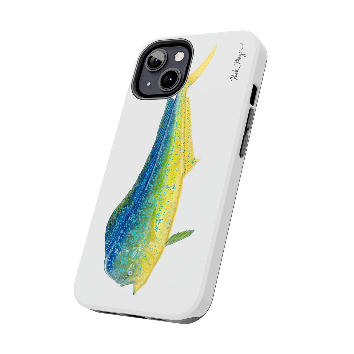 Bull Mahi White Phone Case (iPhone) Printify