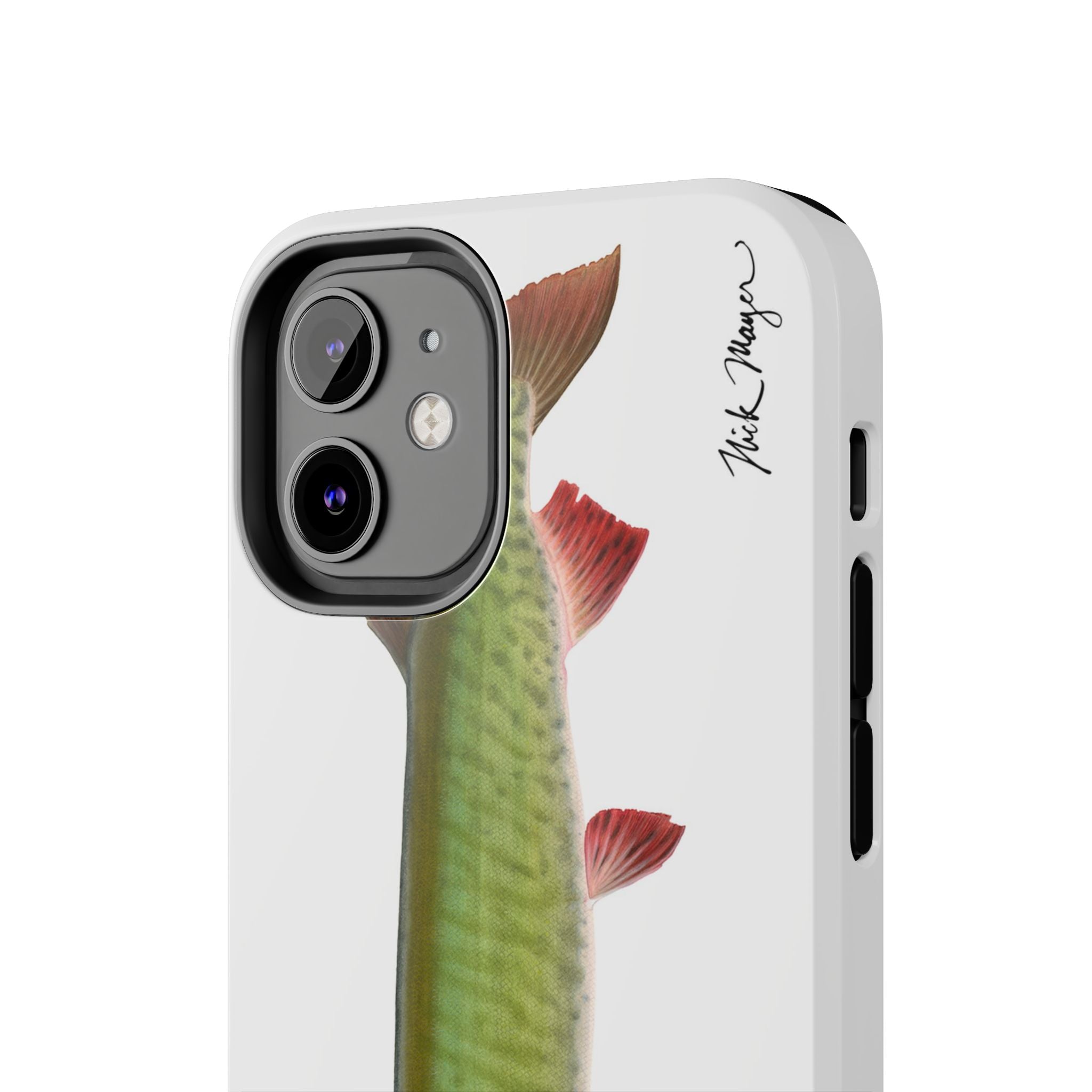 Trophy Muskie White Phone Case (iPhone)