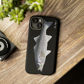 Schoolie Striper Black iPhone 15 Case