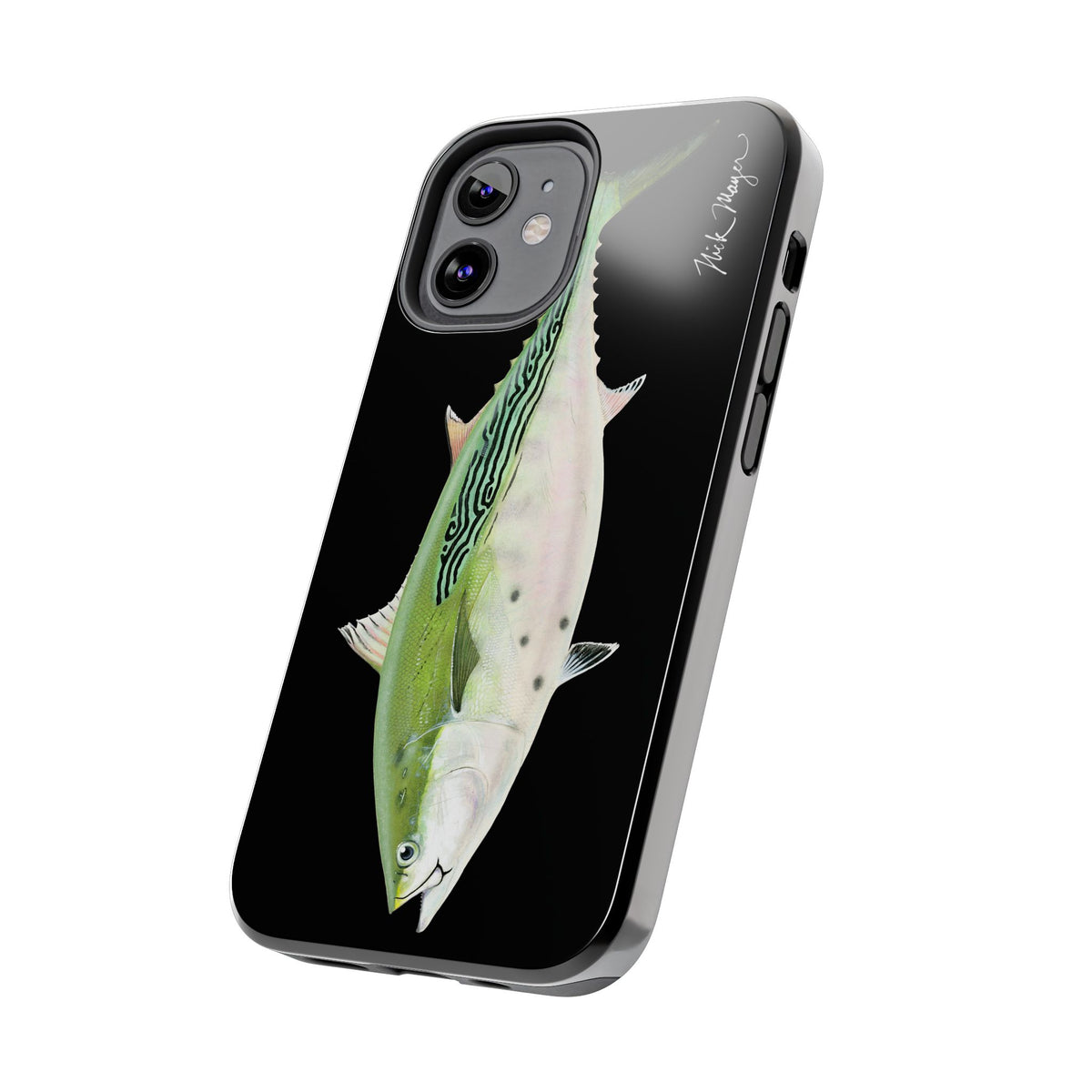 Albie Black Phone Case (iPhone) Printify
