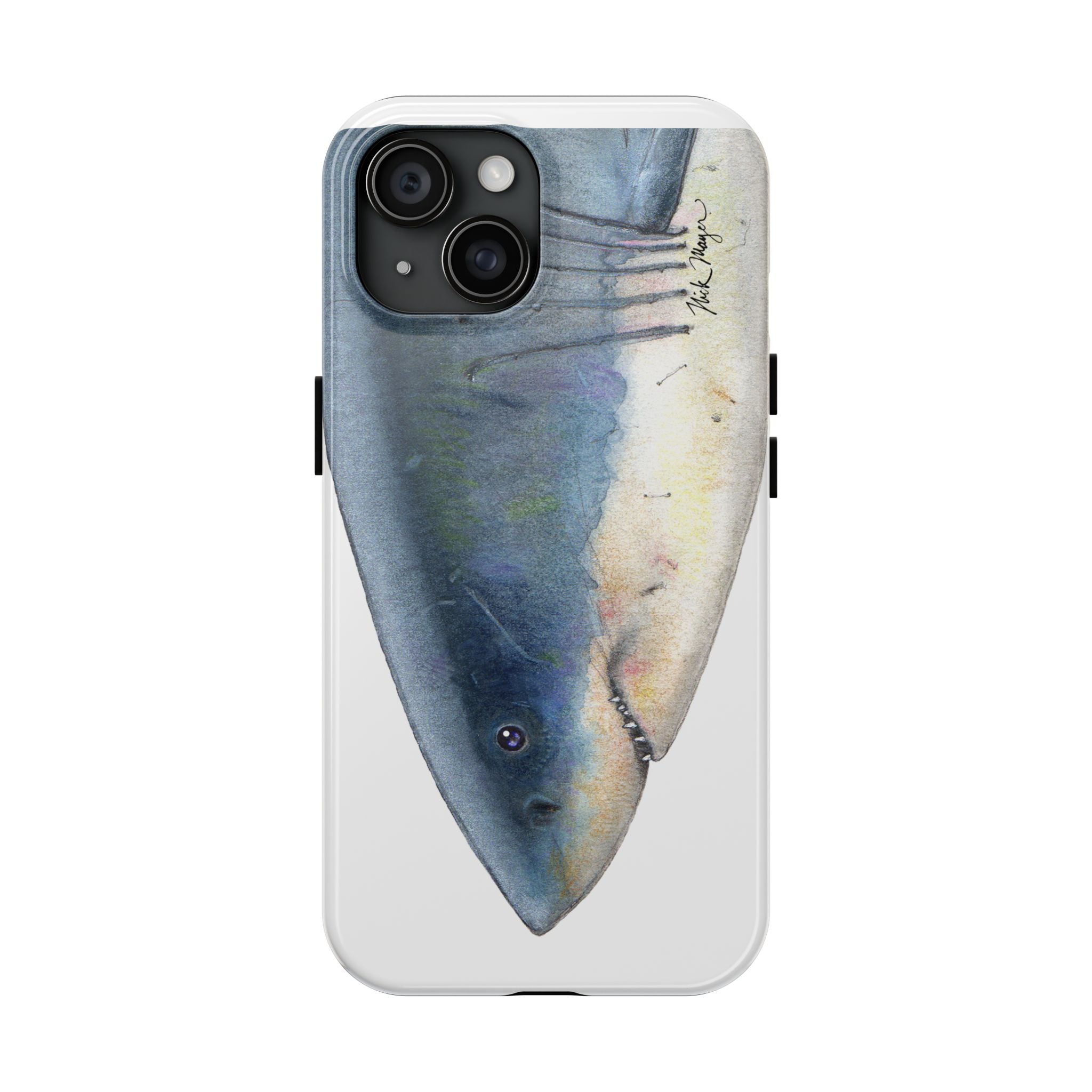 Great White Shark Face Phone Case (iPhone)