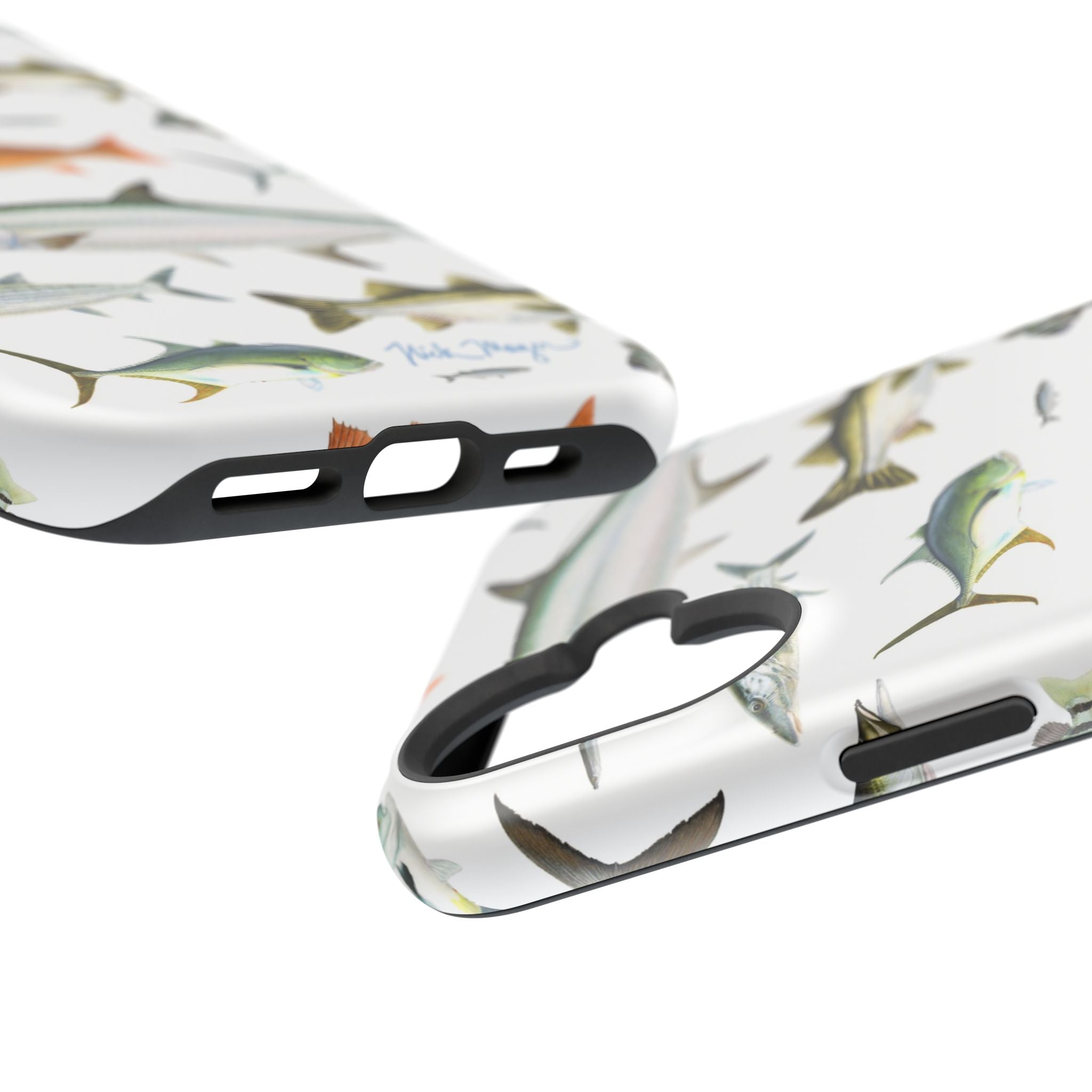 Southern Fish White MagSafe iPhone Case