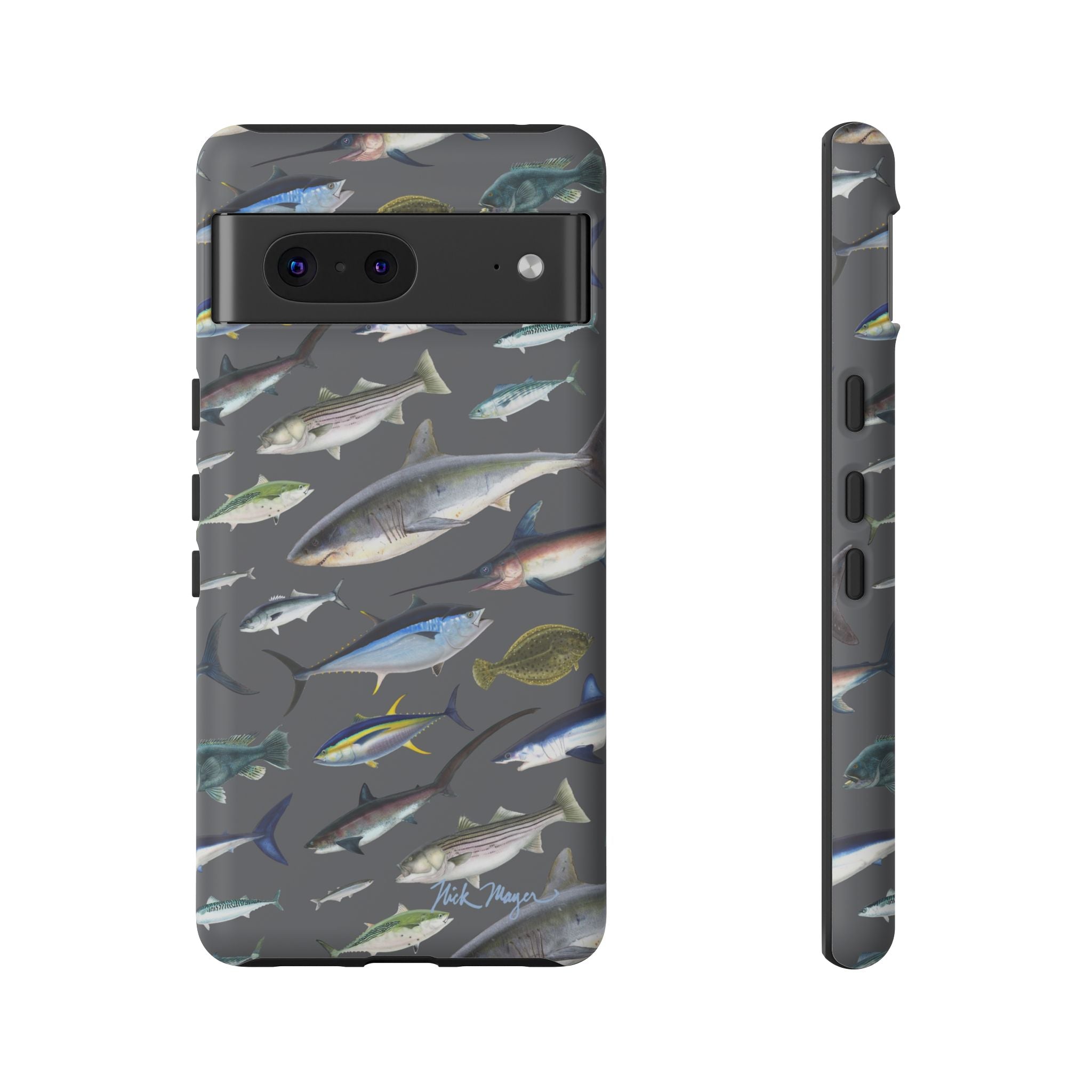 New England Offshore Fish Grey Phone Case, NEW!  (Samsung)