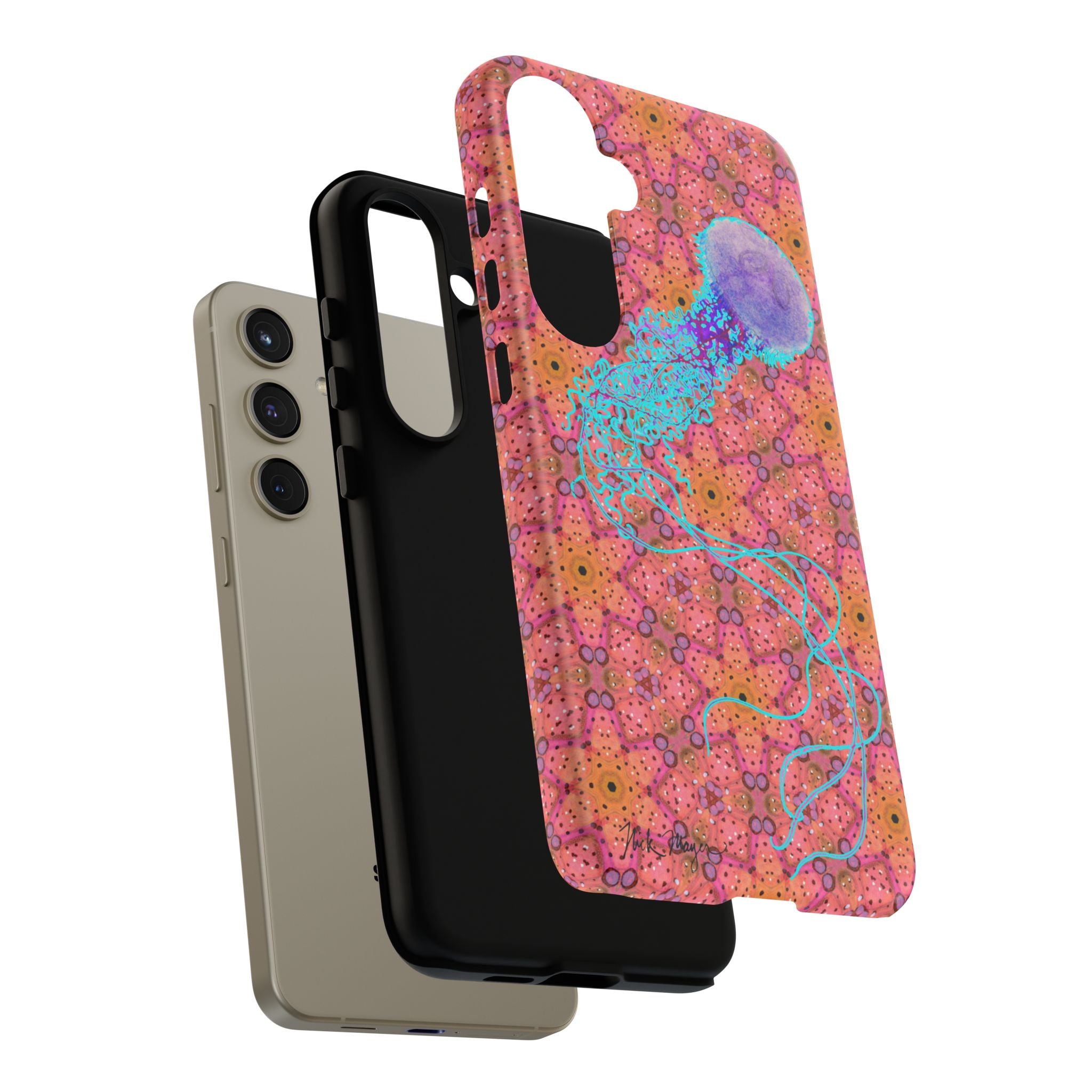 Psychedelic Jellyfish Phone Case (Samsung)