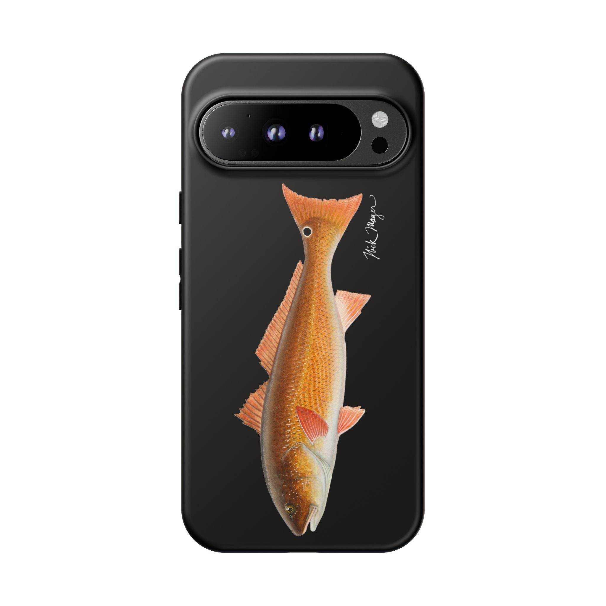 Redfish Black Phone Case (Samsung) Printify