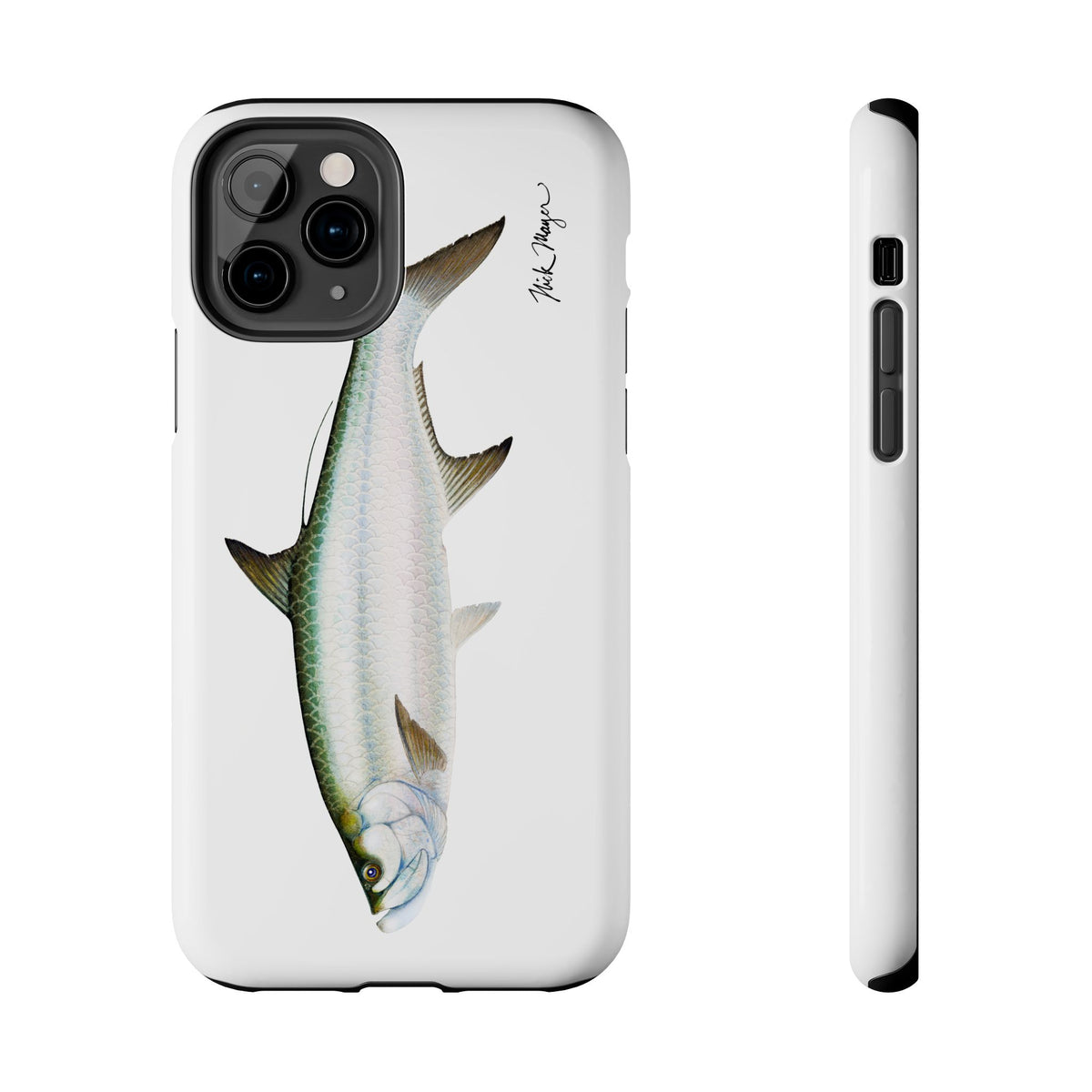 Tarpon White Phone Case (iPhone) Printify