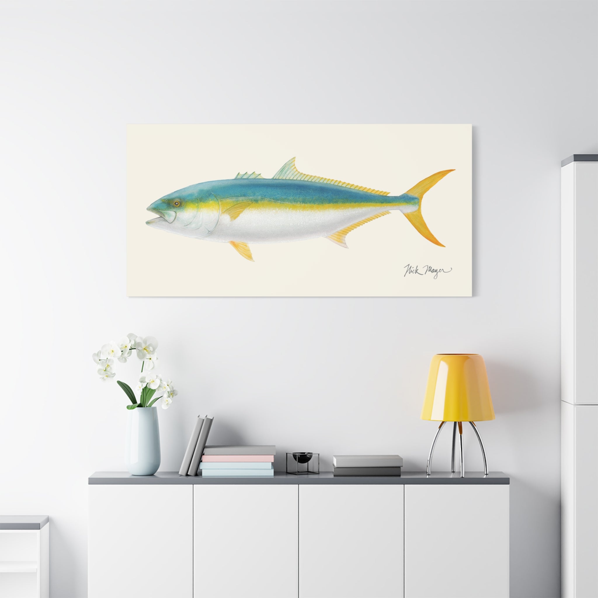 Yellowtail II Canvas Print