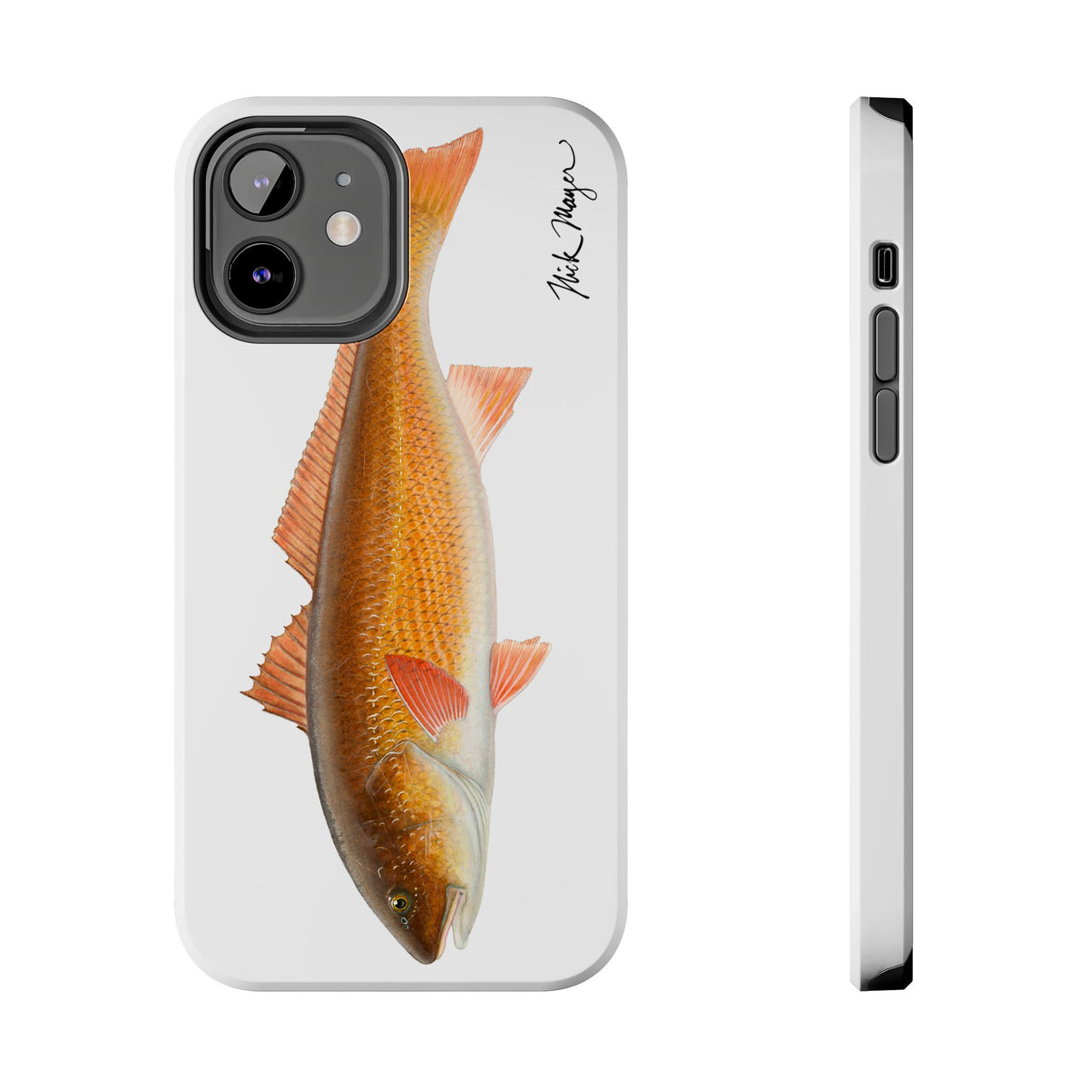 Redfish White Phone Case (iPhone) Printify