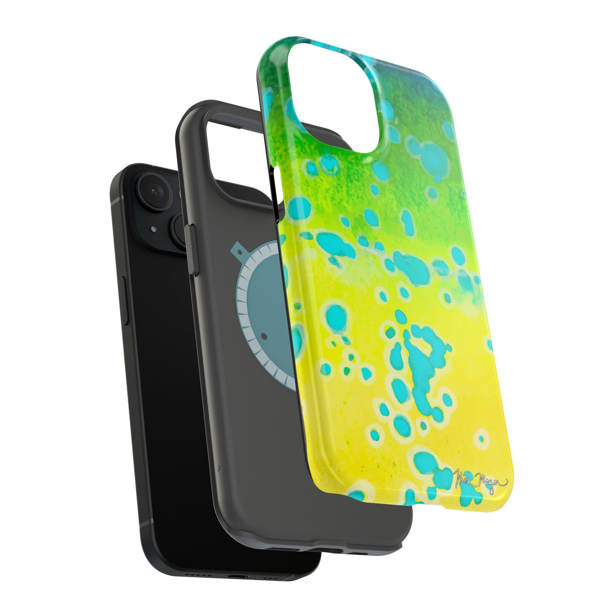 Mahi Skin MagSafe Black iPhone Case