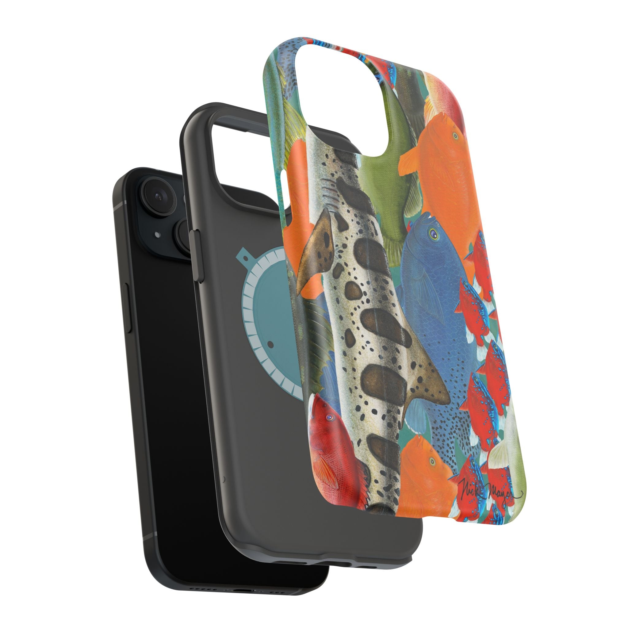 California Dive Fish MagSafe iPhone Case