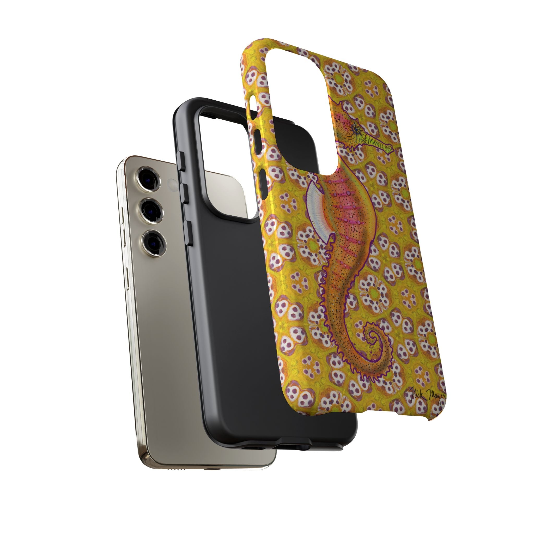 Psychedelic Seahorse Phone Case (Samsung) Printify