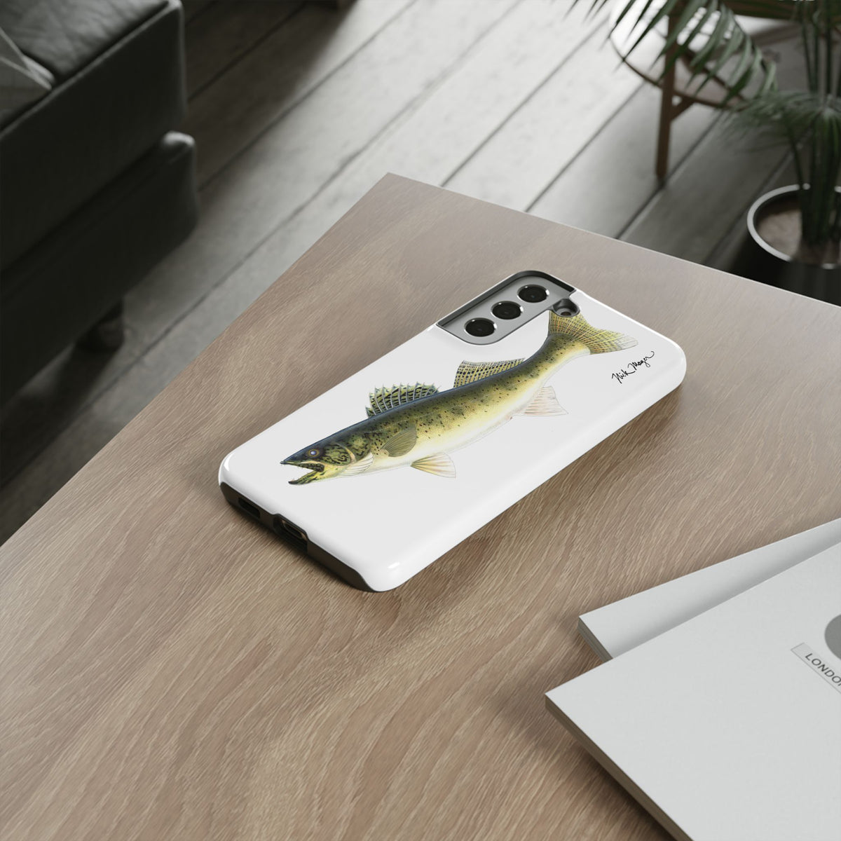 Walleye Phone Case (Samsung) Printify