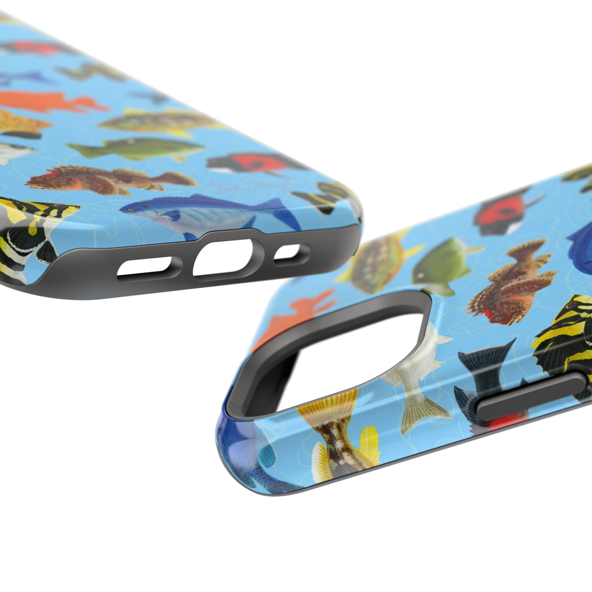 NEW California Fish Blue MagSafe iPhone Case