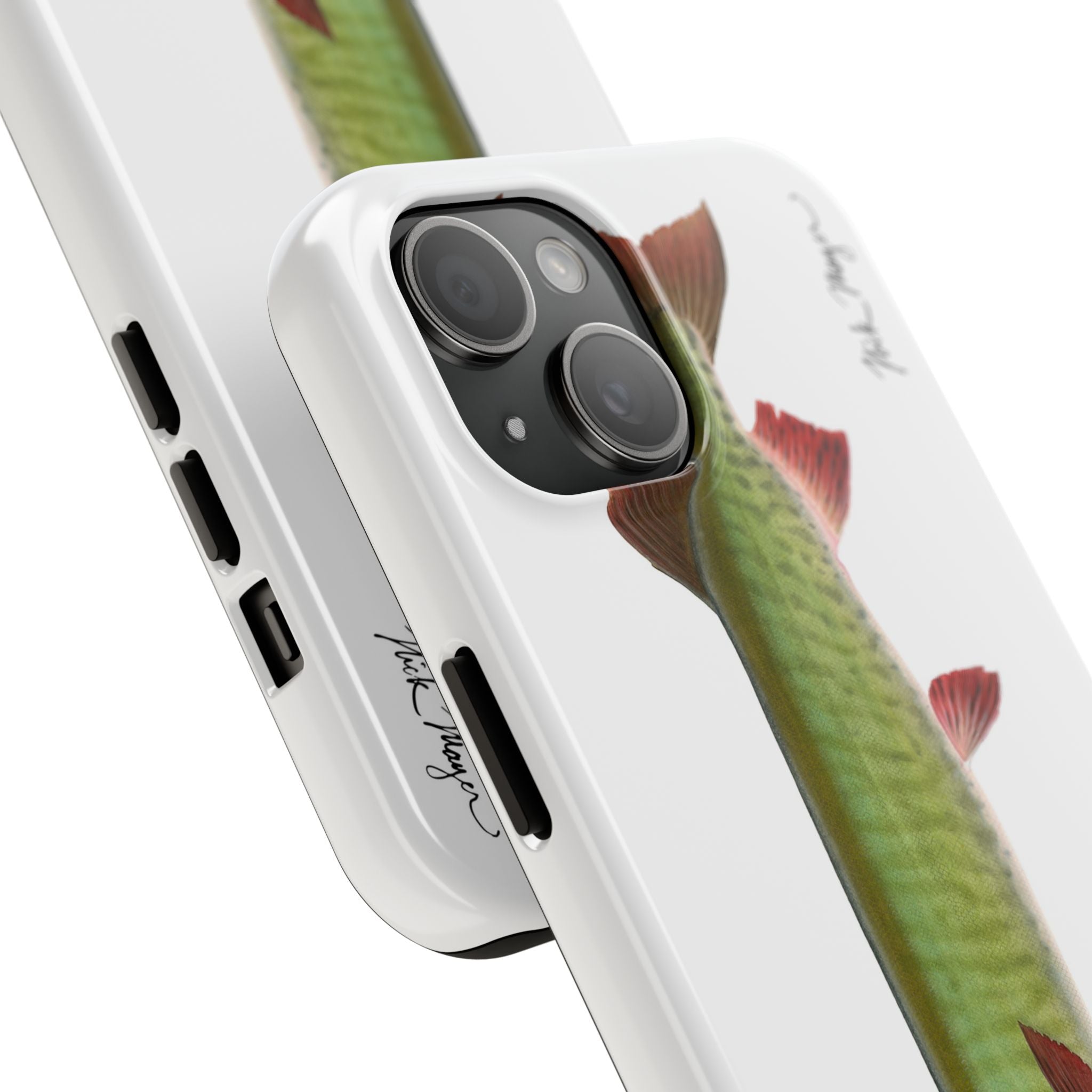 Trophy Muskie White Phone Case (iPhone)
