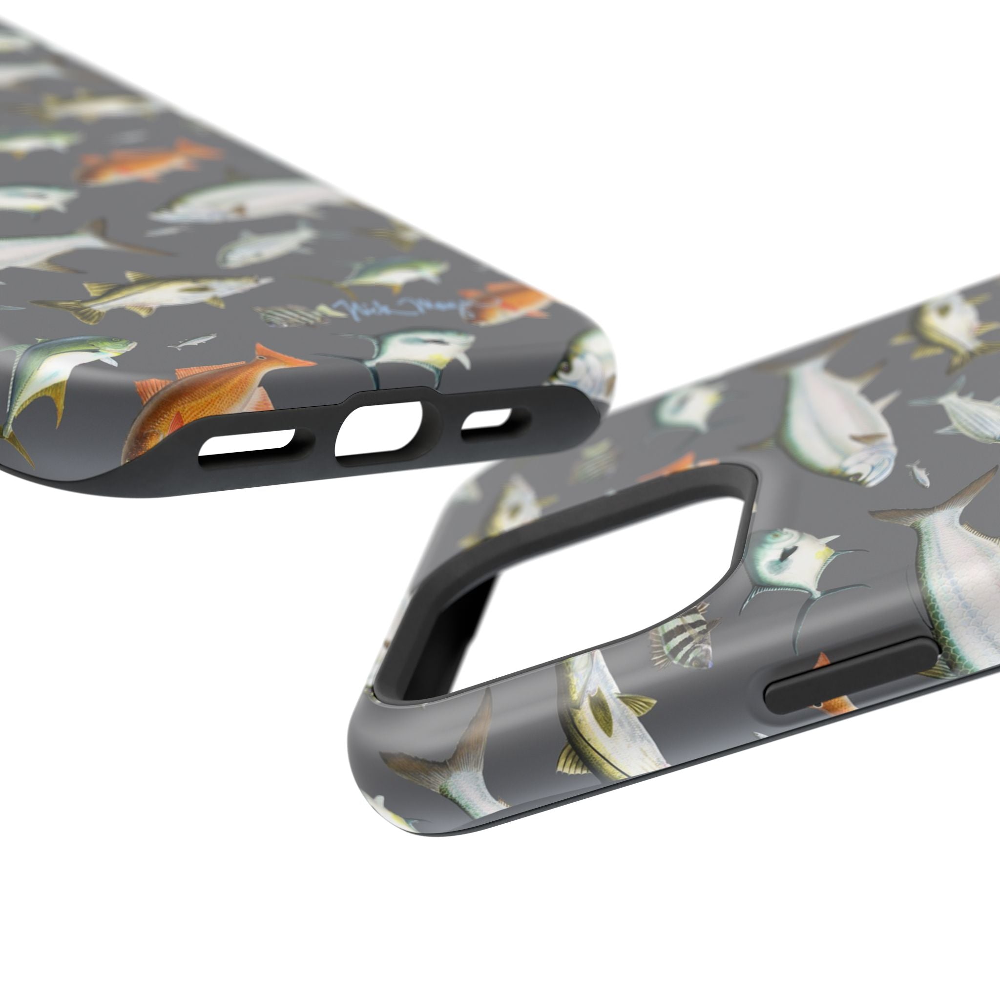 NEW Southern Fish Grey MagSafe iPhone Case