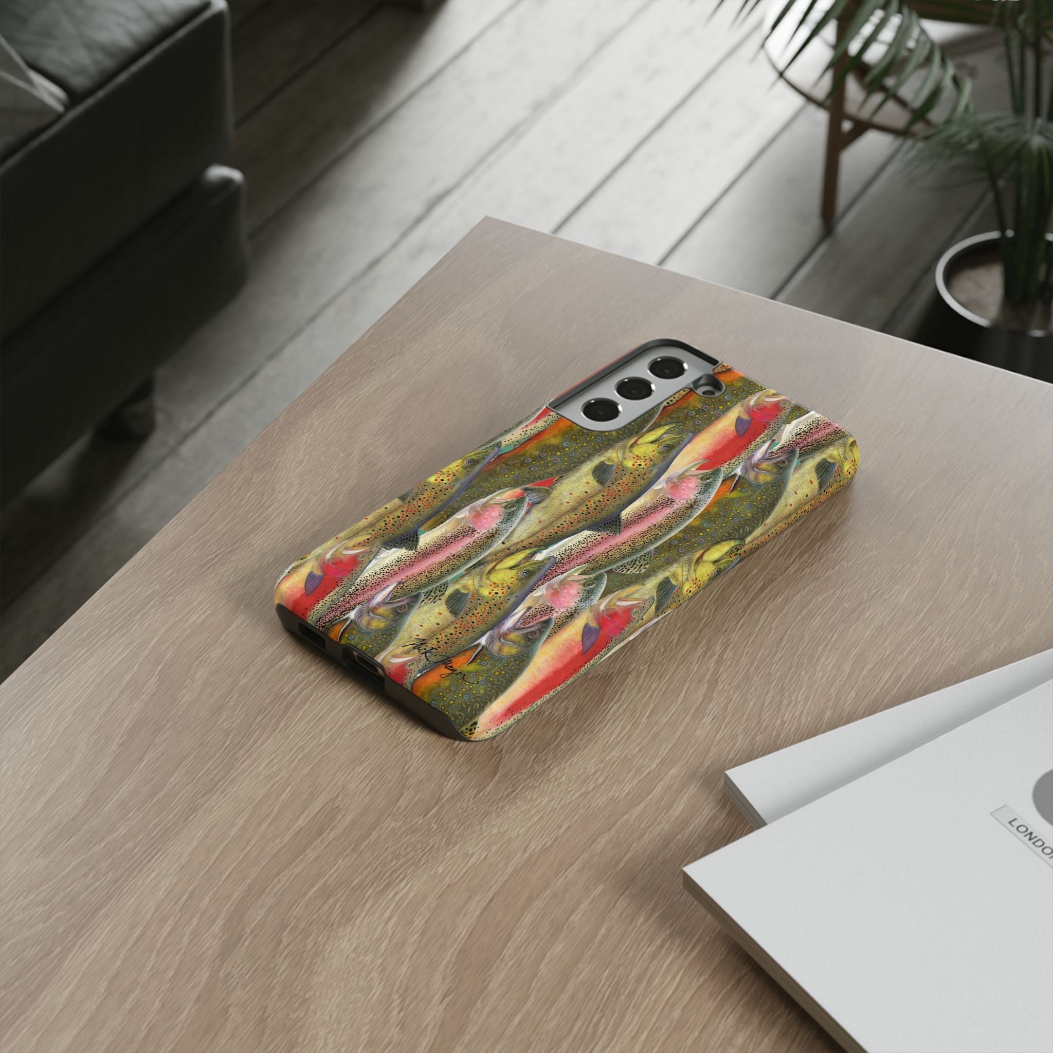 NEW Trout Angler Phone Case (Samsung) Printify