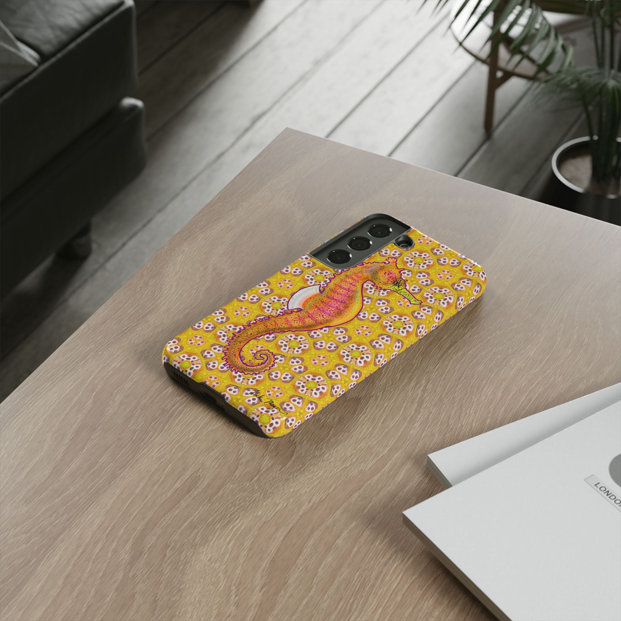 Psychedelic Seahorse Phone Case (Samsung) Printify