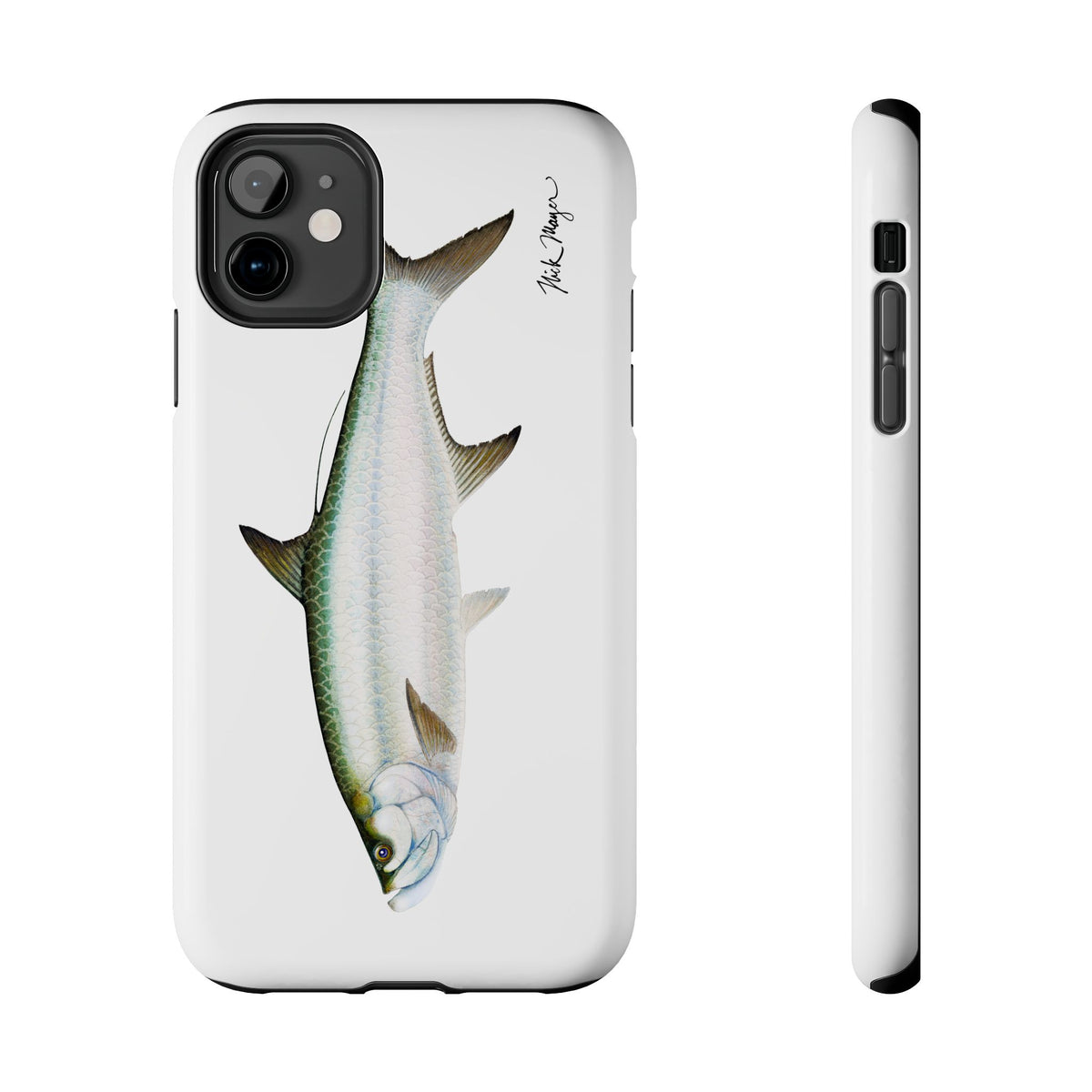 Tarpon White Phone Case (iPhone) Printify