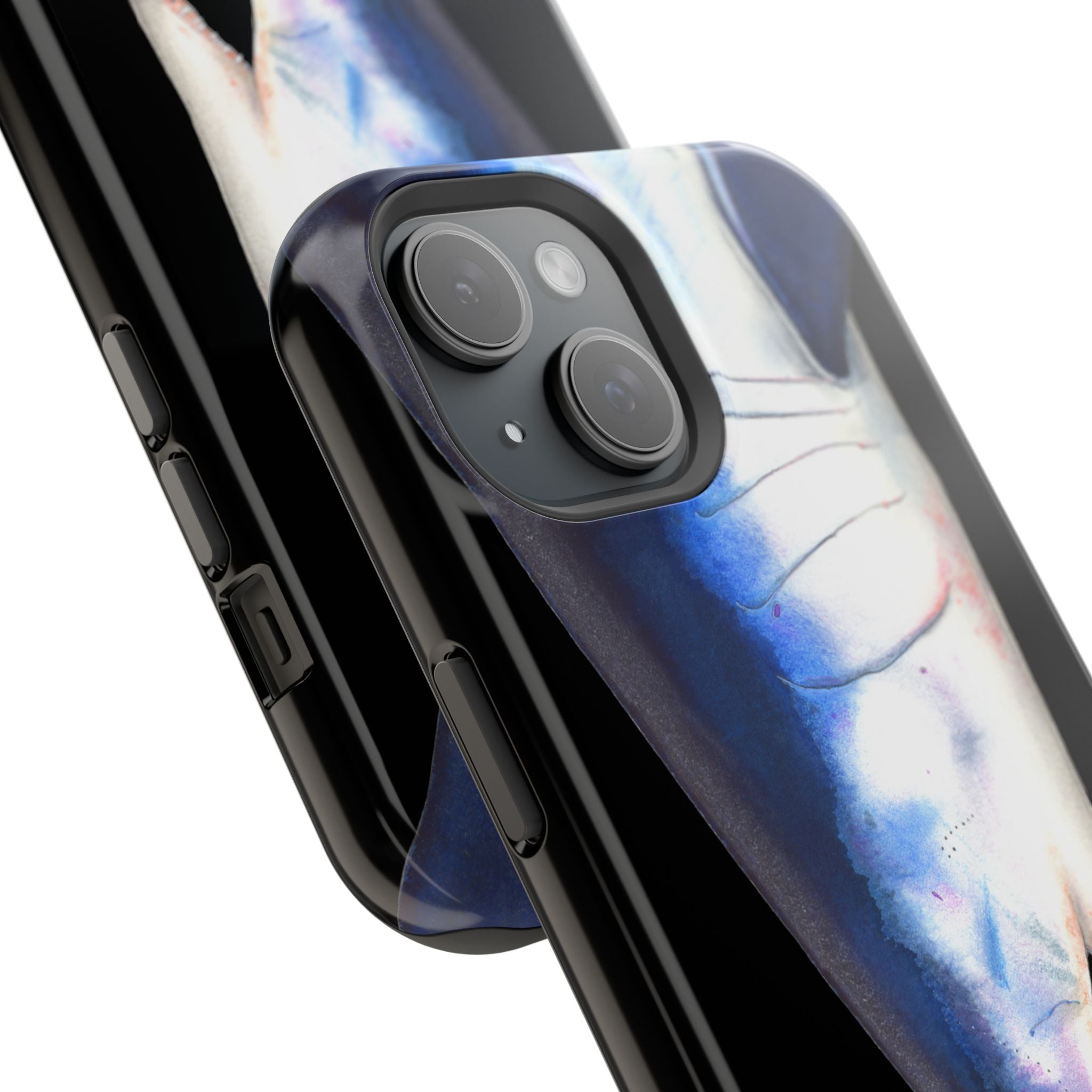 Mako Shark Face MagSafe Black iPhone Case
