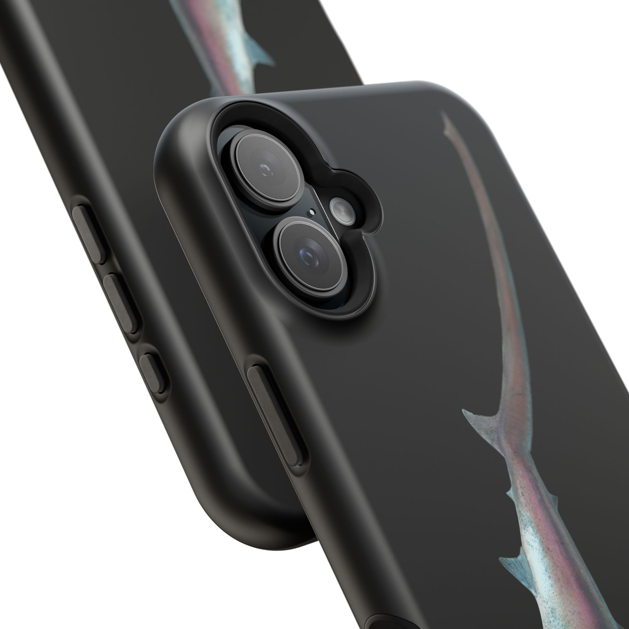 Thresher Shark MagSafe Black iPhone Case