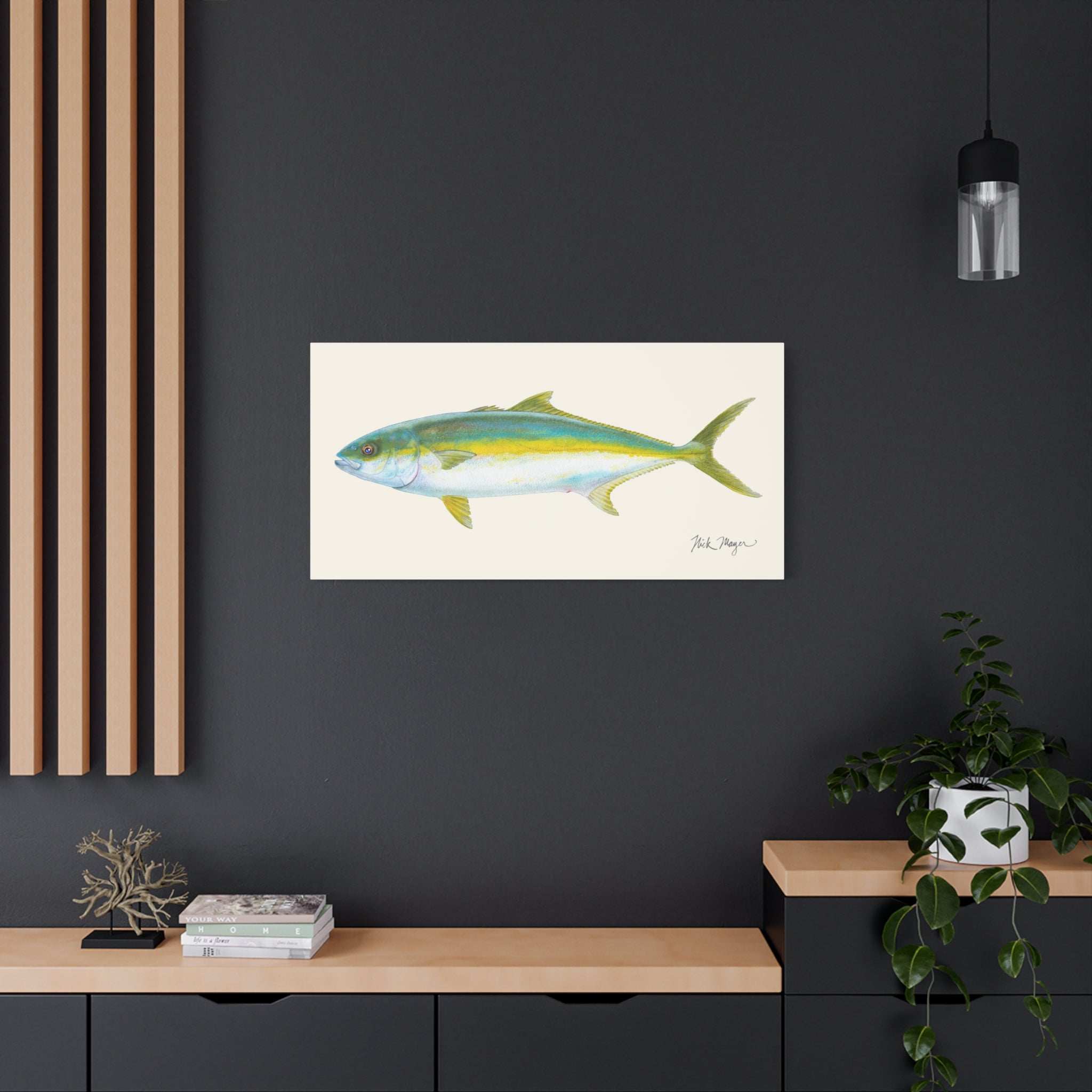 Yellowtail I Canvas Print