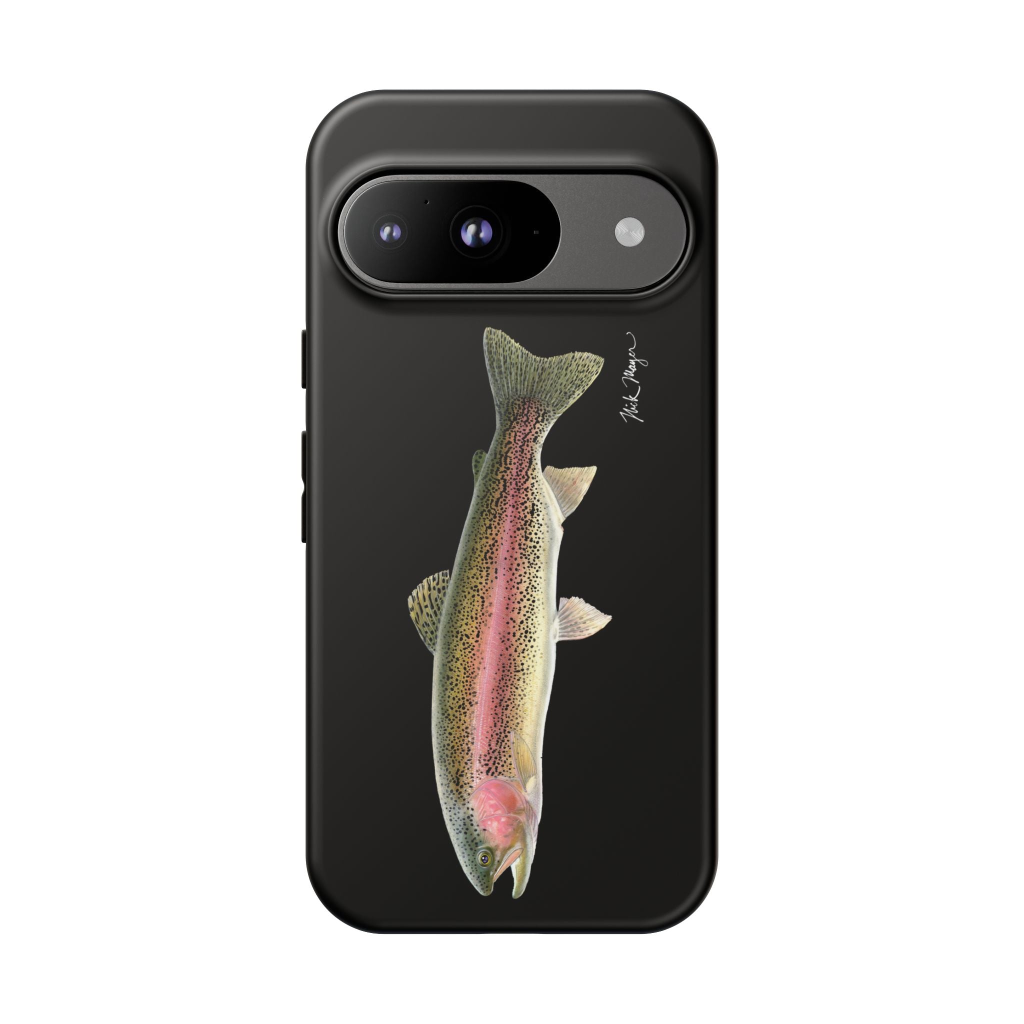 Rainbow Trout Black Phone Case (Samsung) Printify
