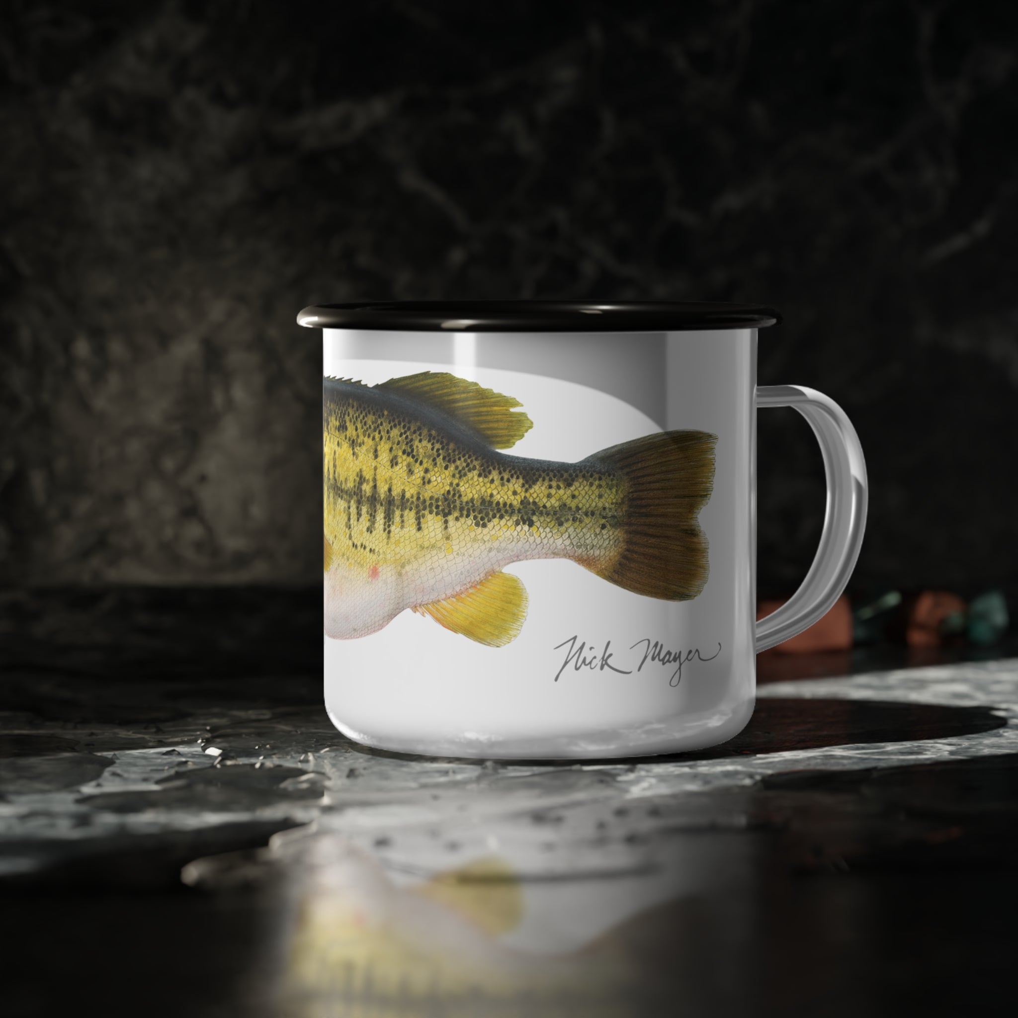 Largemouth Bass II Mini Camp Mug