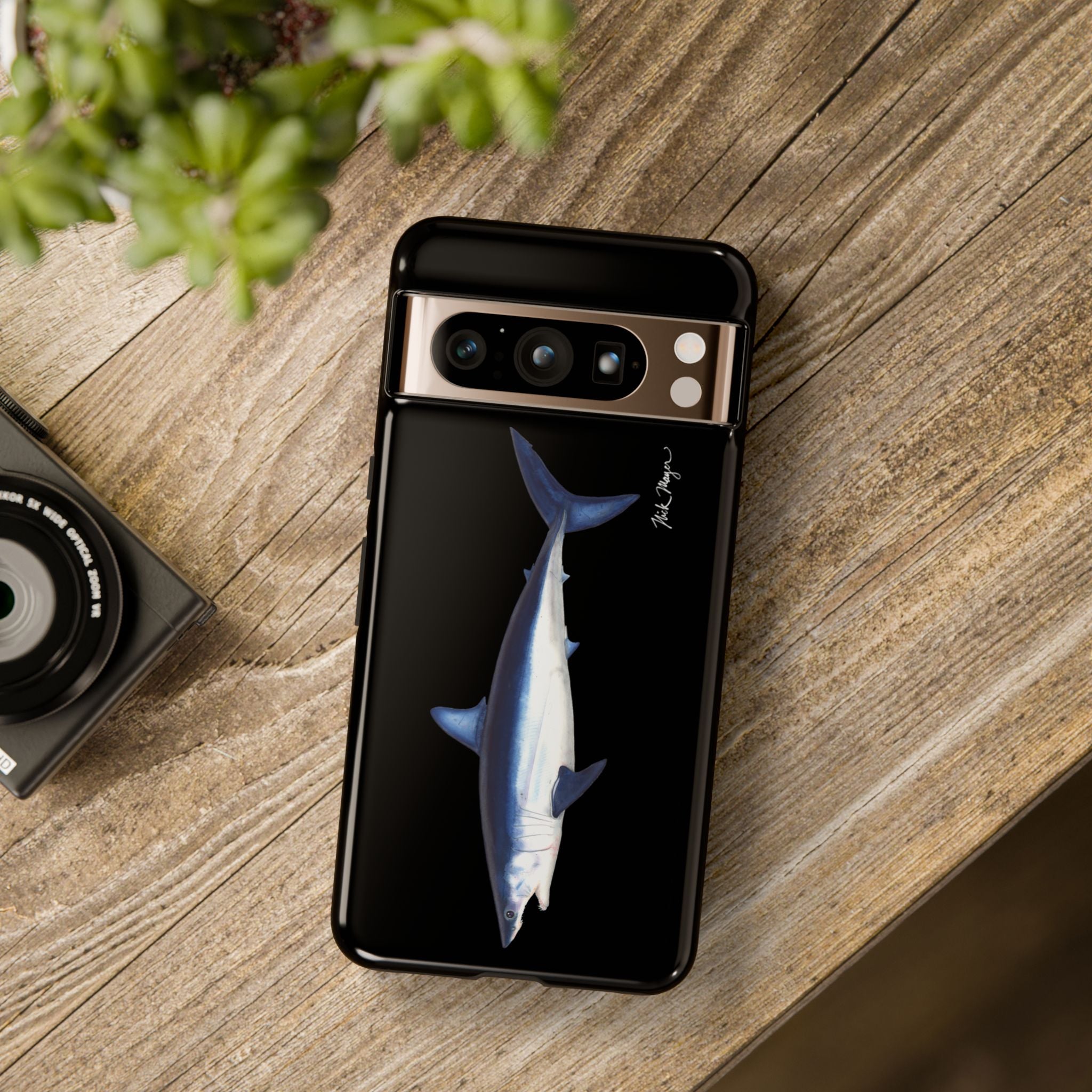 Mako Shark Black Phone Case (Samsung)