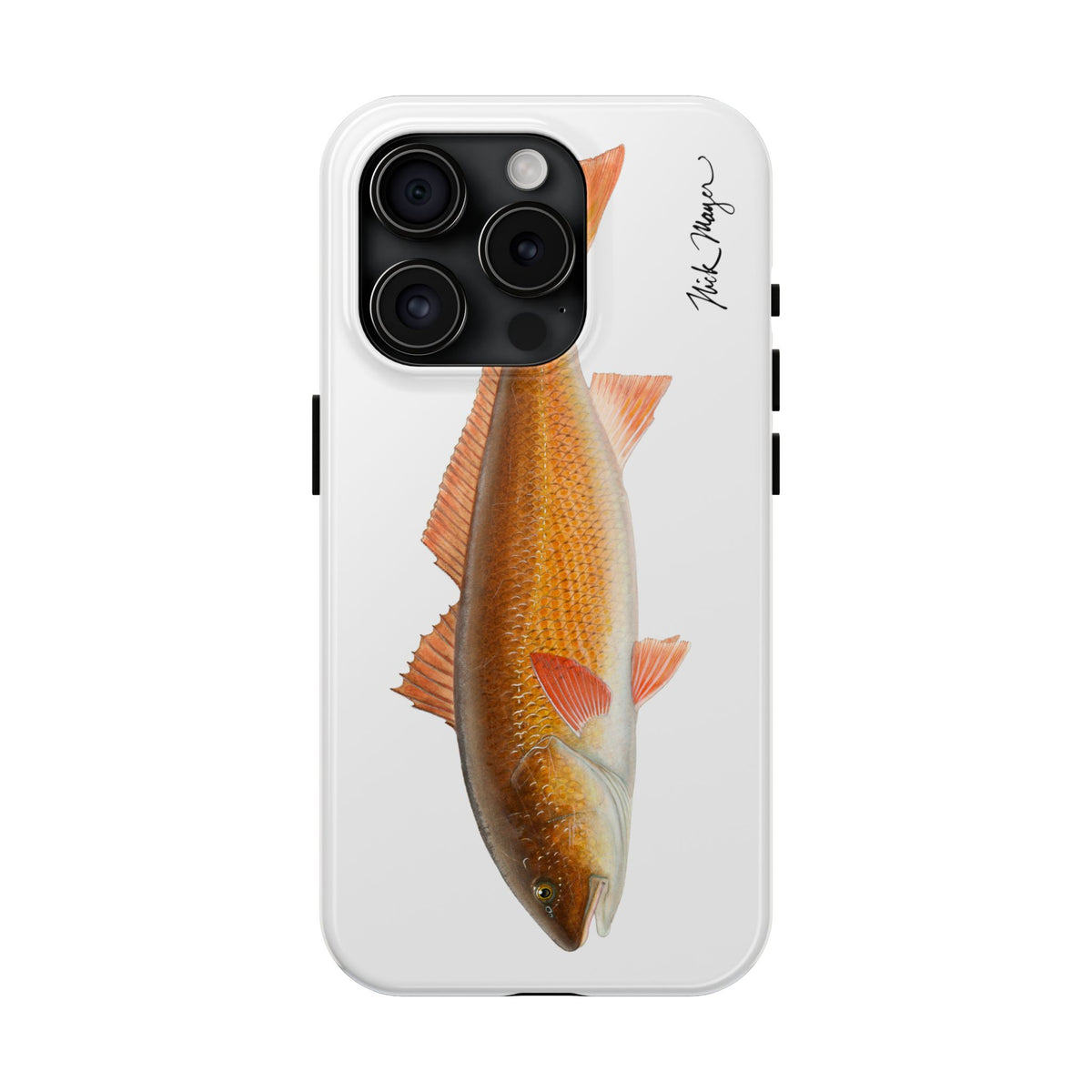 Redfish White Phone Case (iPhone) Printify