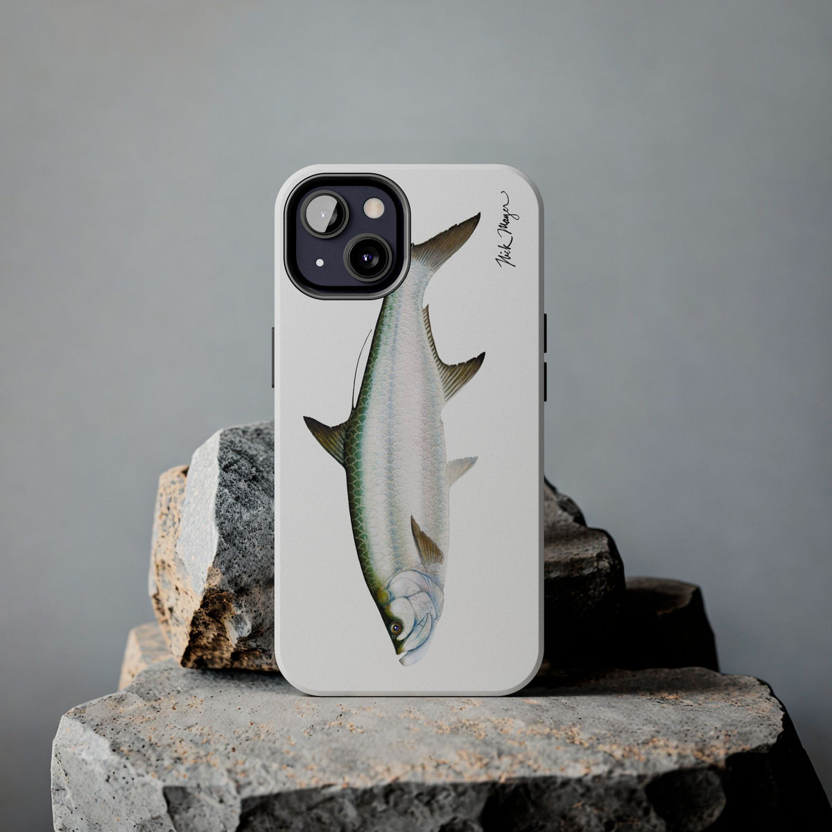 Tarpon White Phone Case (iPhone) Printify