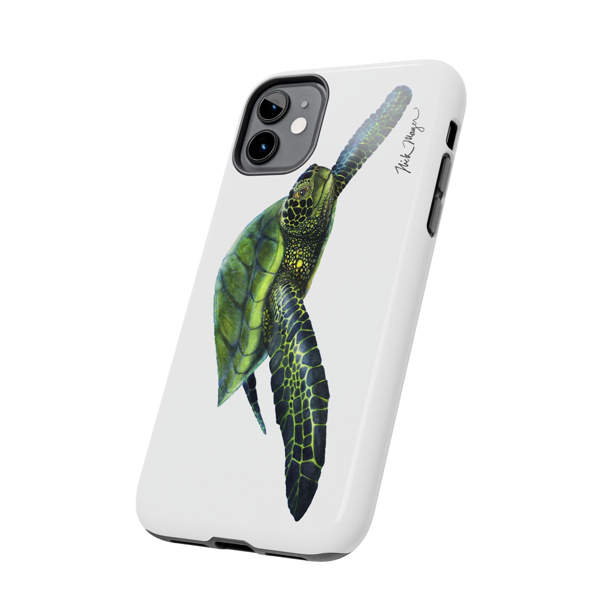 Green Sea Turtle Phone Case (iPhone)