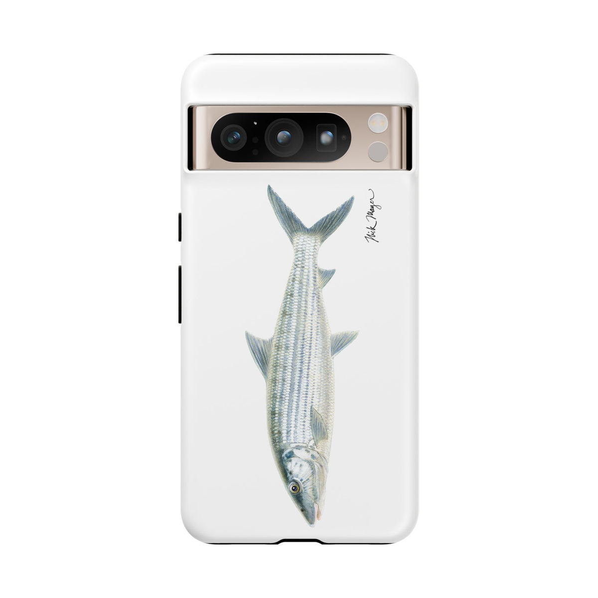 Bonefish White Phone Case (Samsung) Printify
