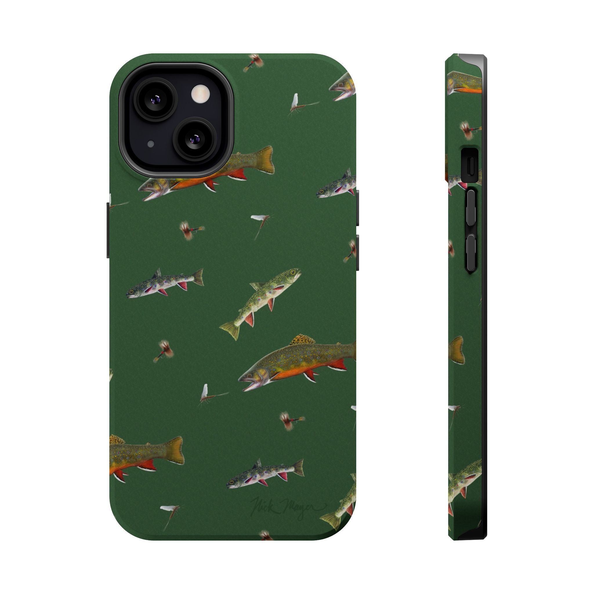 Trout and Flies MagSafe iPhone Case